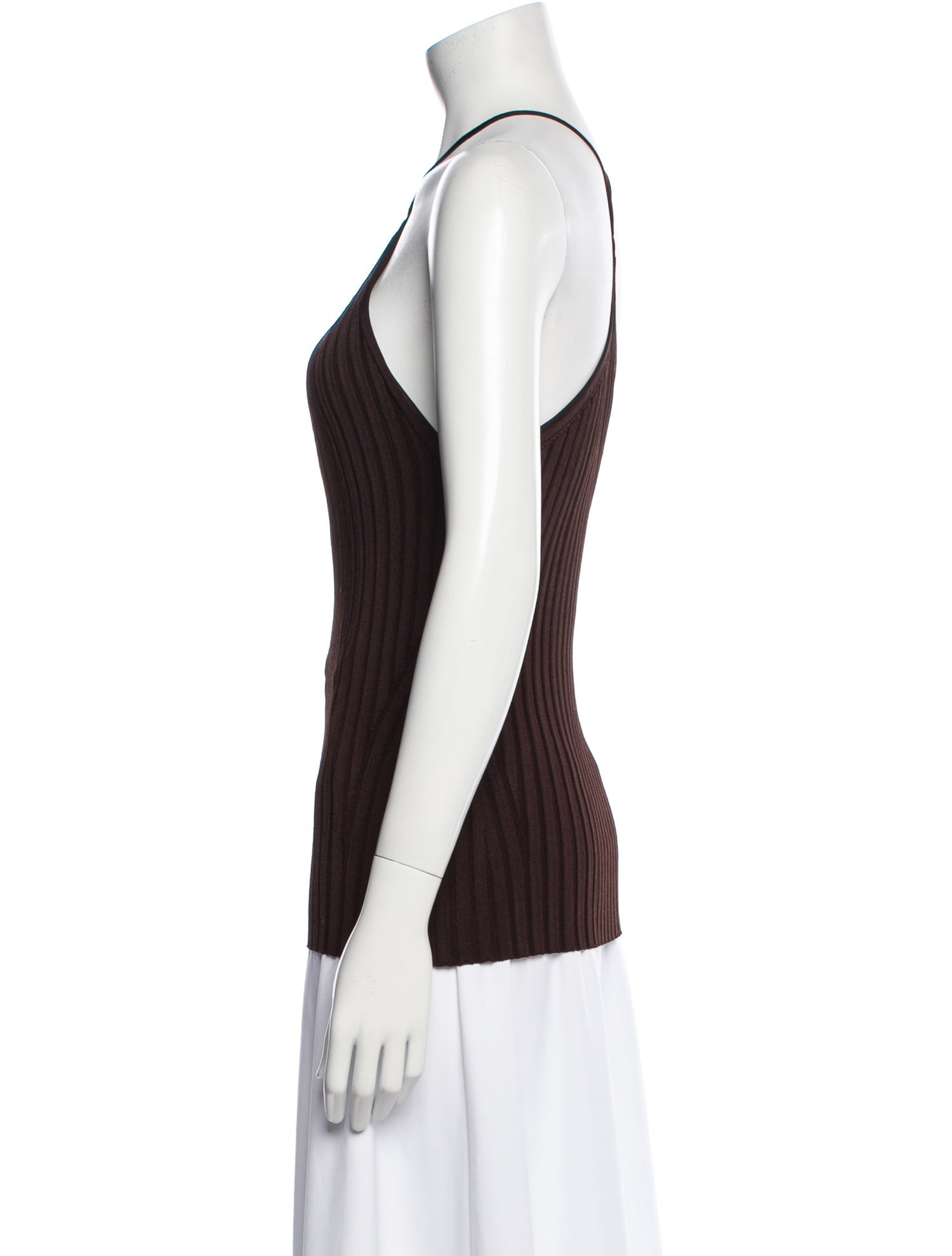 Galvan London V-Neck Sleeveless Top w/ Tags