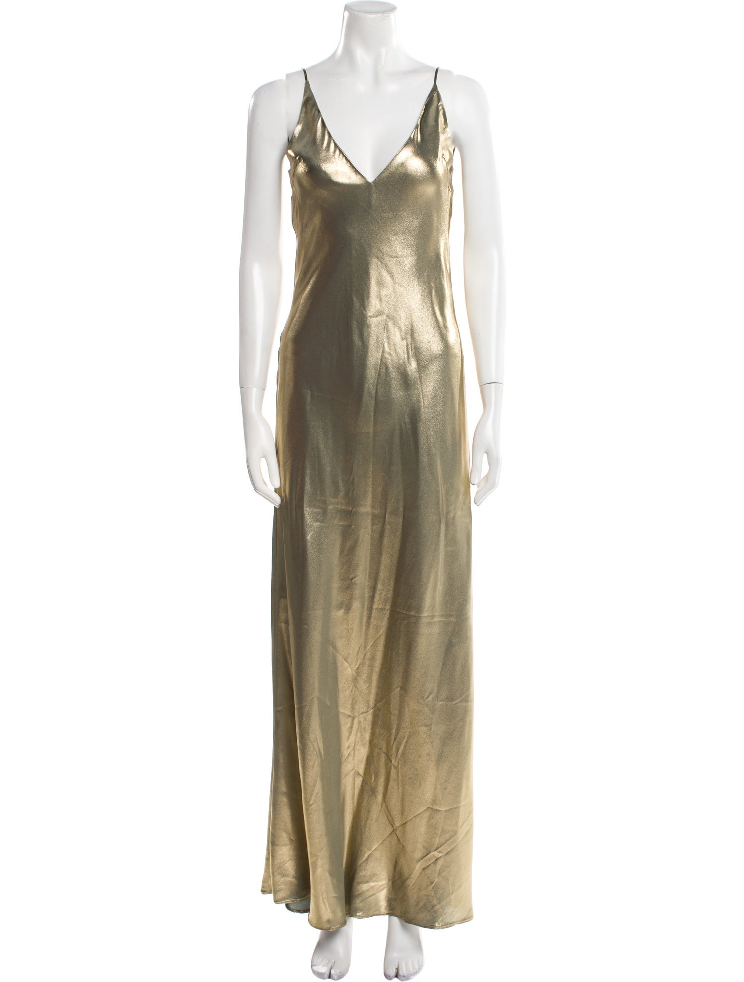 Galvan London Silk Long Dress
