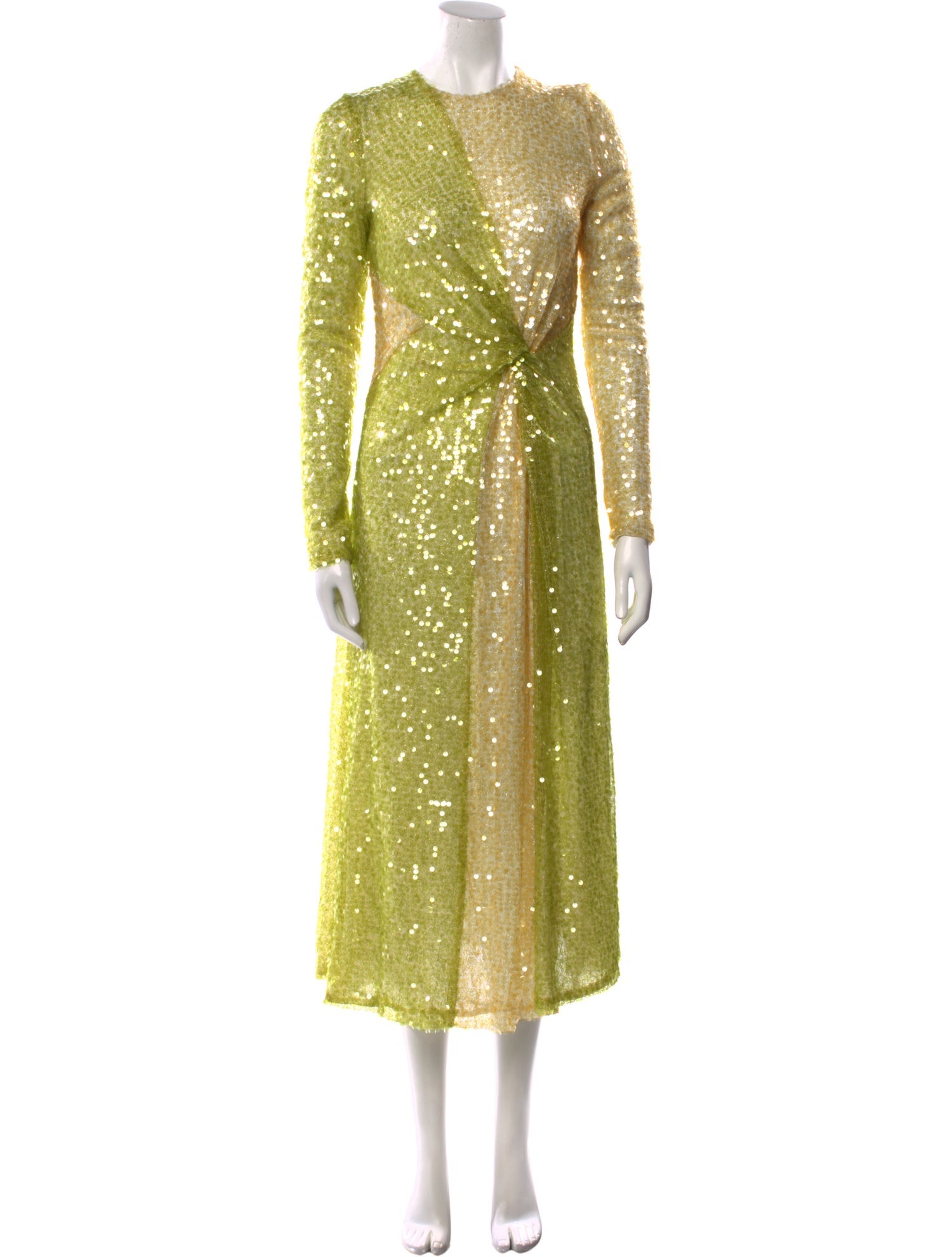 Galvan London Nylon Long Dress