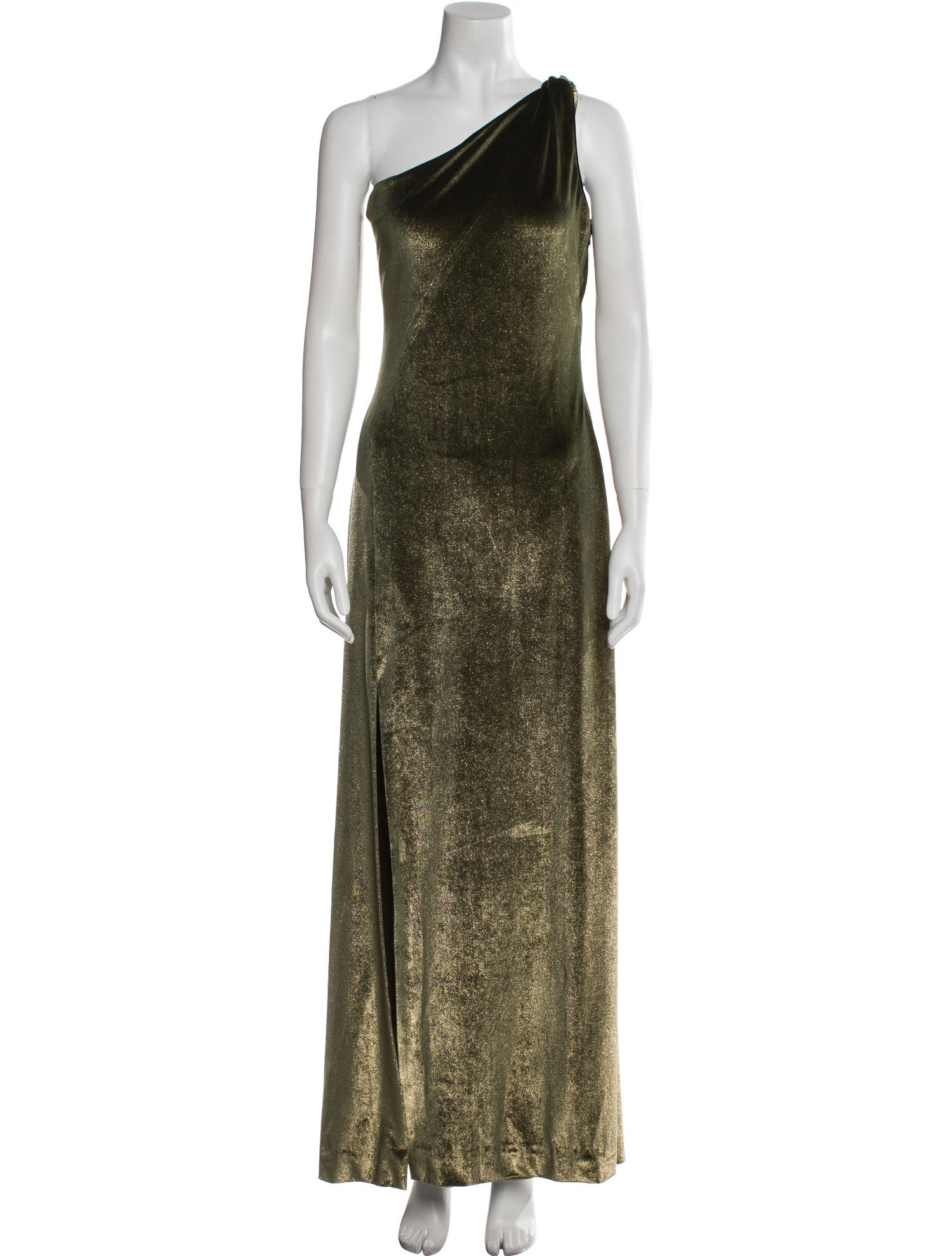 Galvan London One-Shoulder Long Dress w/ Tags