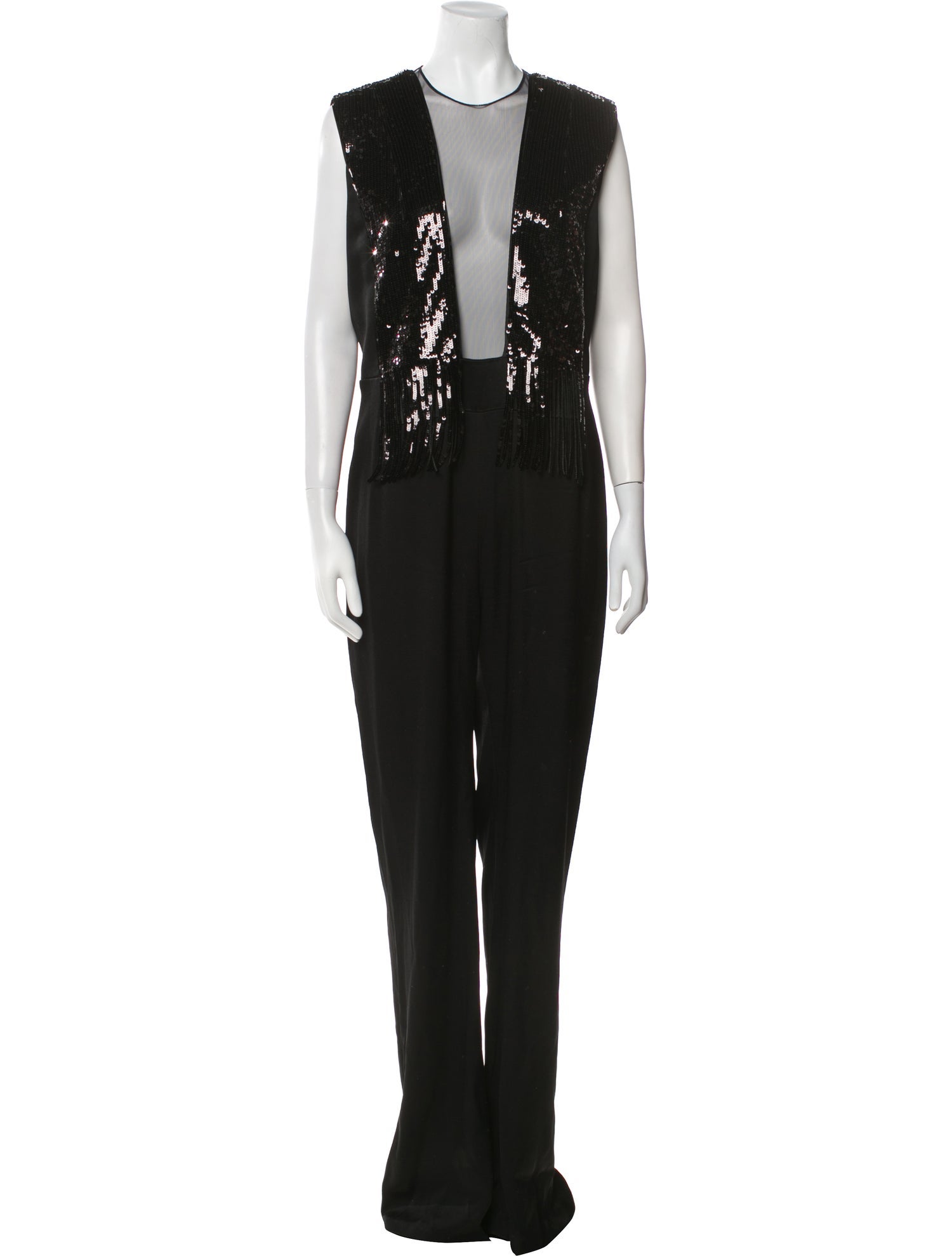 Galvan London Crew Neck Jumpsuit