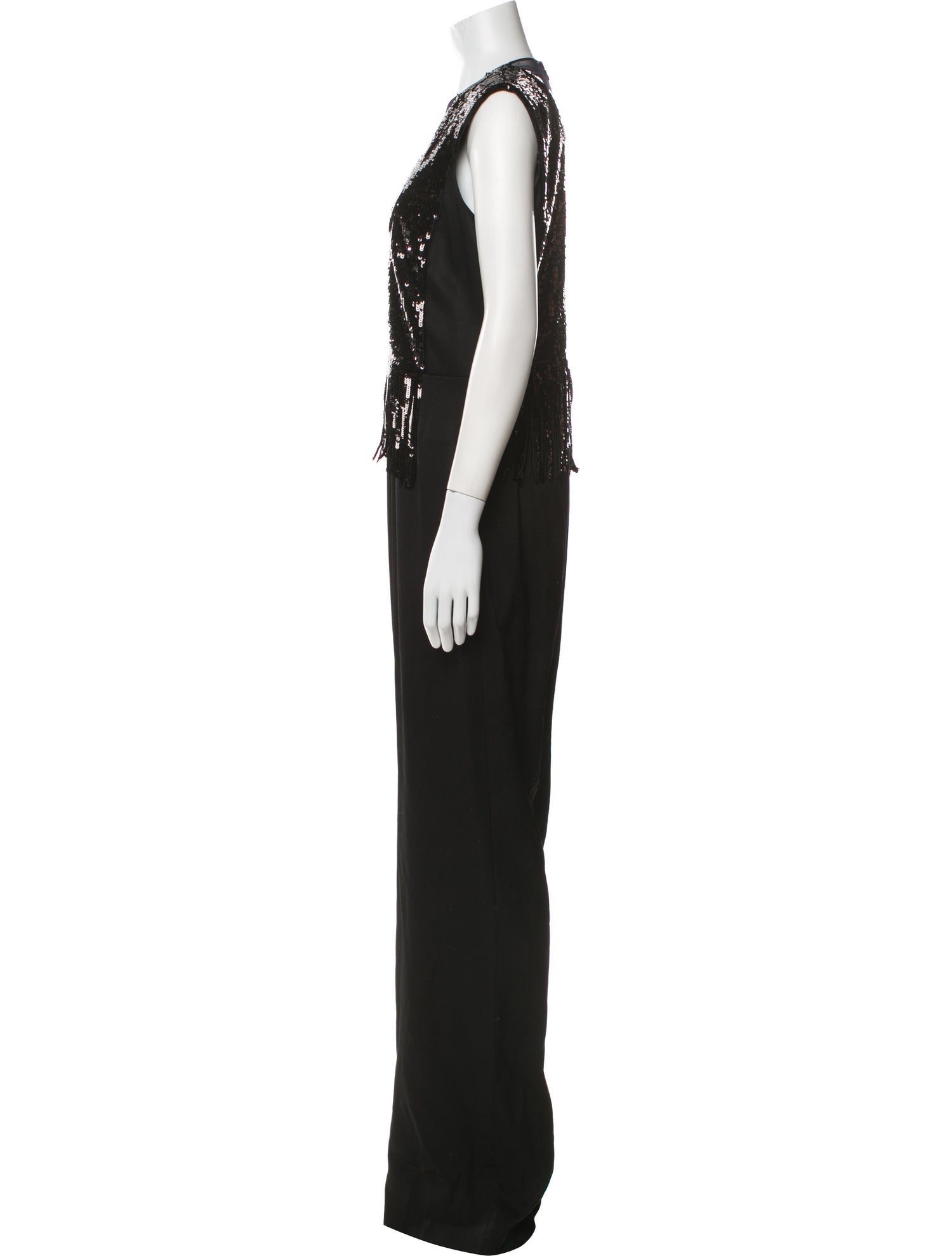 Galvan London Crew Neck Jumpsuit