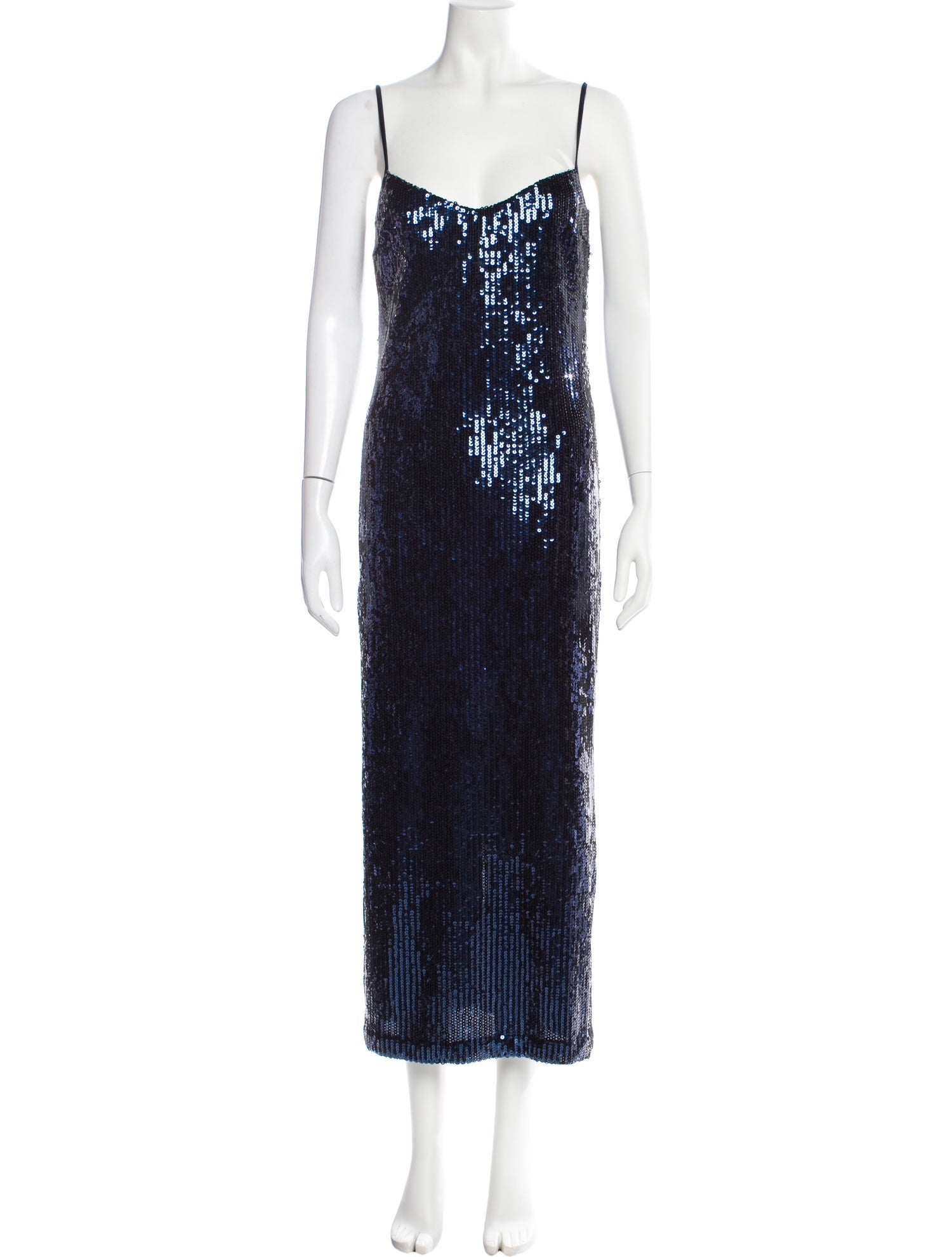 Galvan London Sequin Long Dress