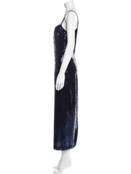 Galvan London Sequin Long Dress