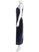 Galvan London Sequin Long Dress