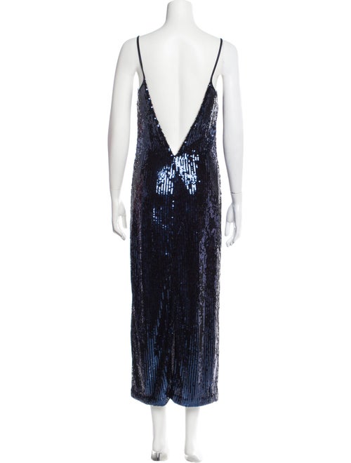 Galvan London Sequin Long Dress