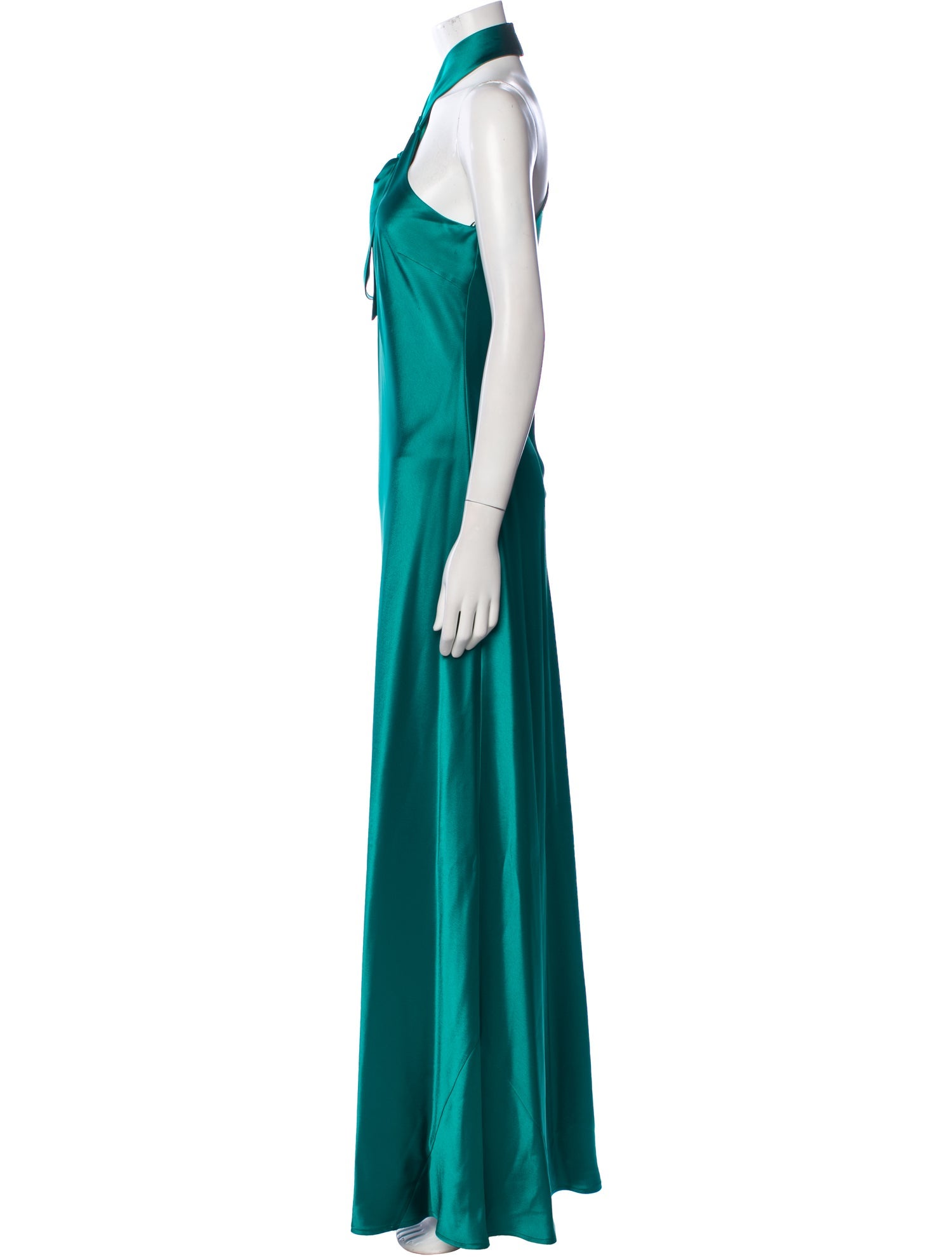 Galvan London Silk Long Dress