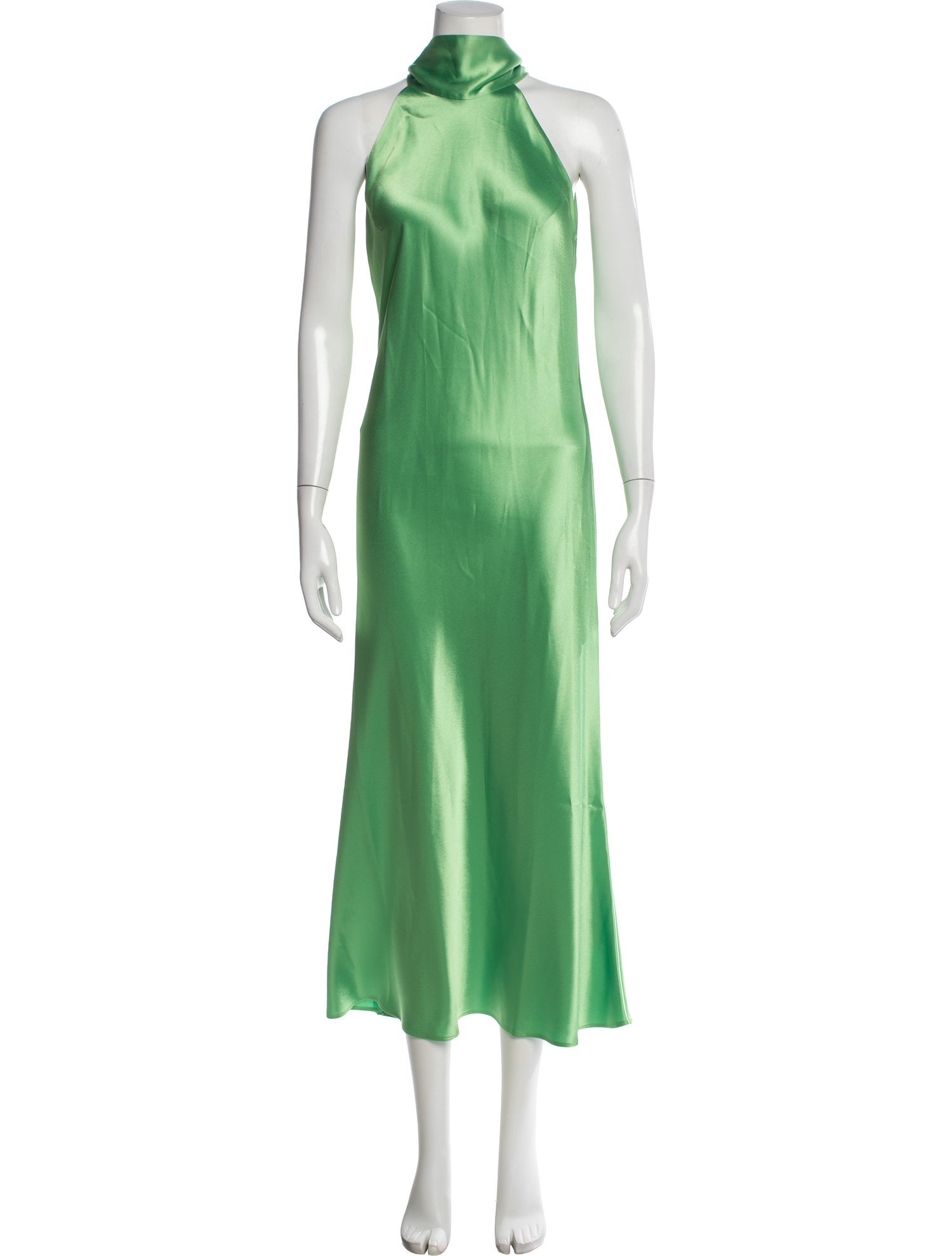 Galvan London Halterneck Long Dress