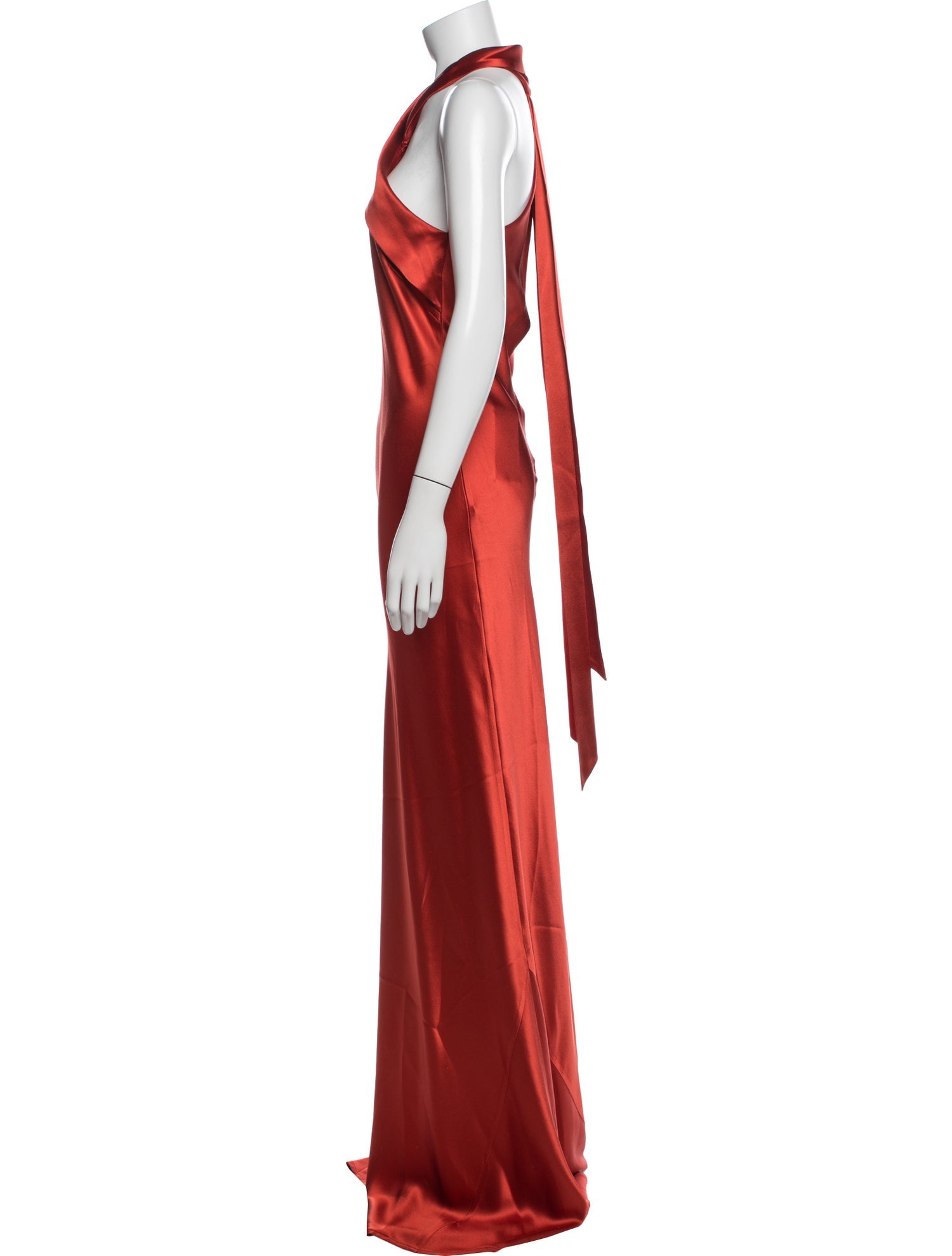 Galvan London Silk Long Dress