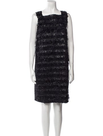 Gianluca Capannolo Dresses Square Neckline Knee-Length Dress Us6, It42 | M