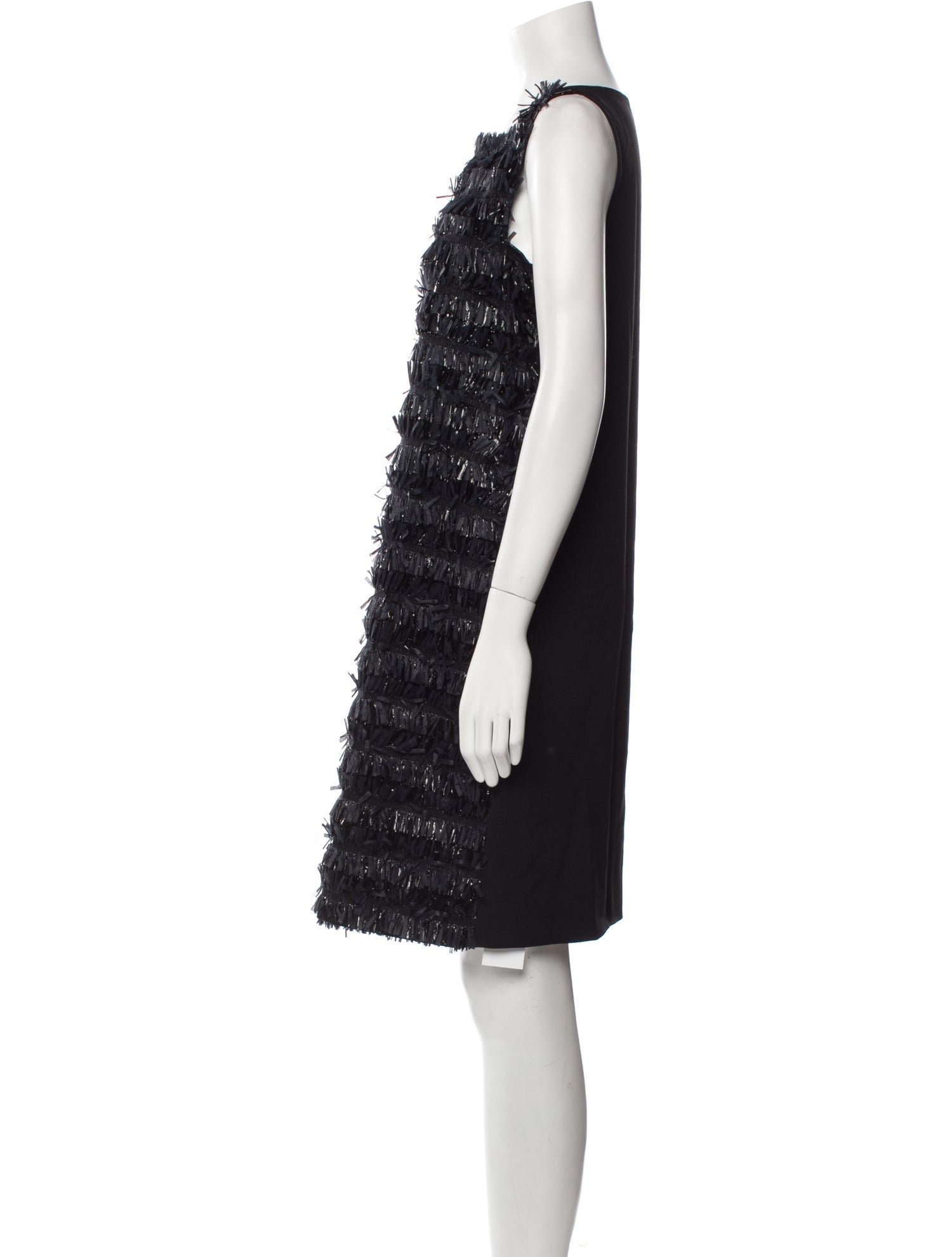 Gianluca Capannolo Square Neckline Knee-Length Dress