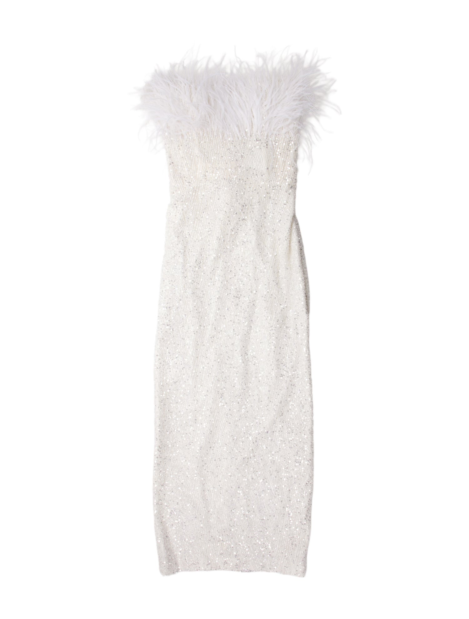 Galia Lahav Haute Couture Strapless Midi Length Dress w/ Tags