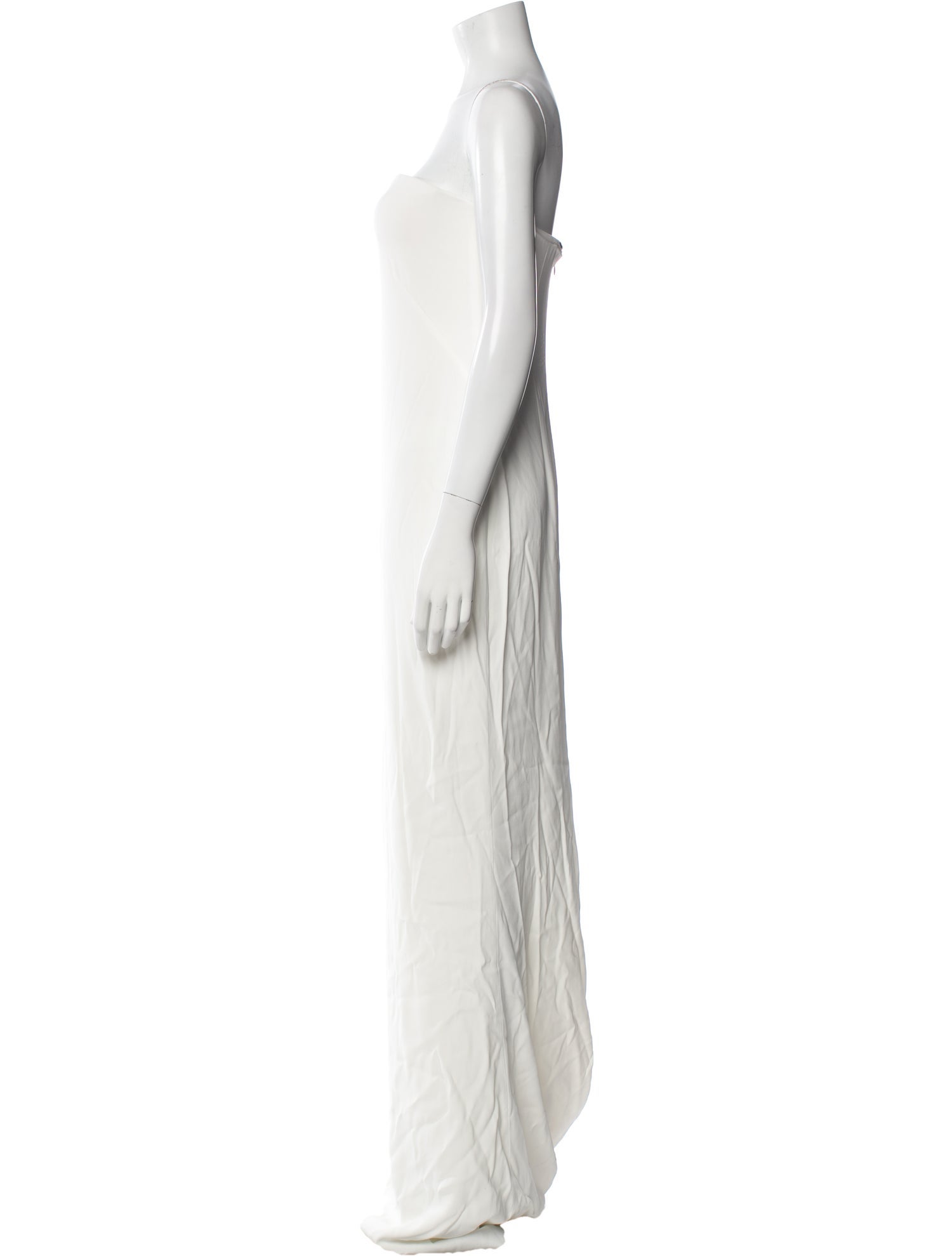 Galia Lahav Haute Couture Square Neckline Long Dress w/ Tags