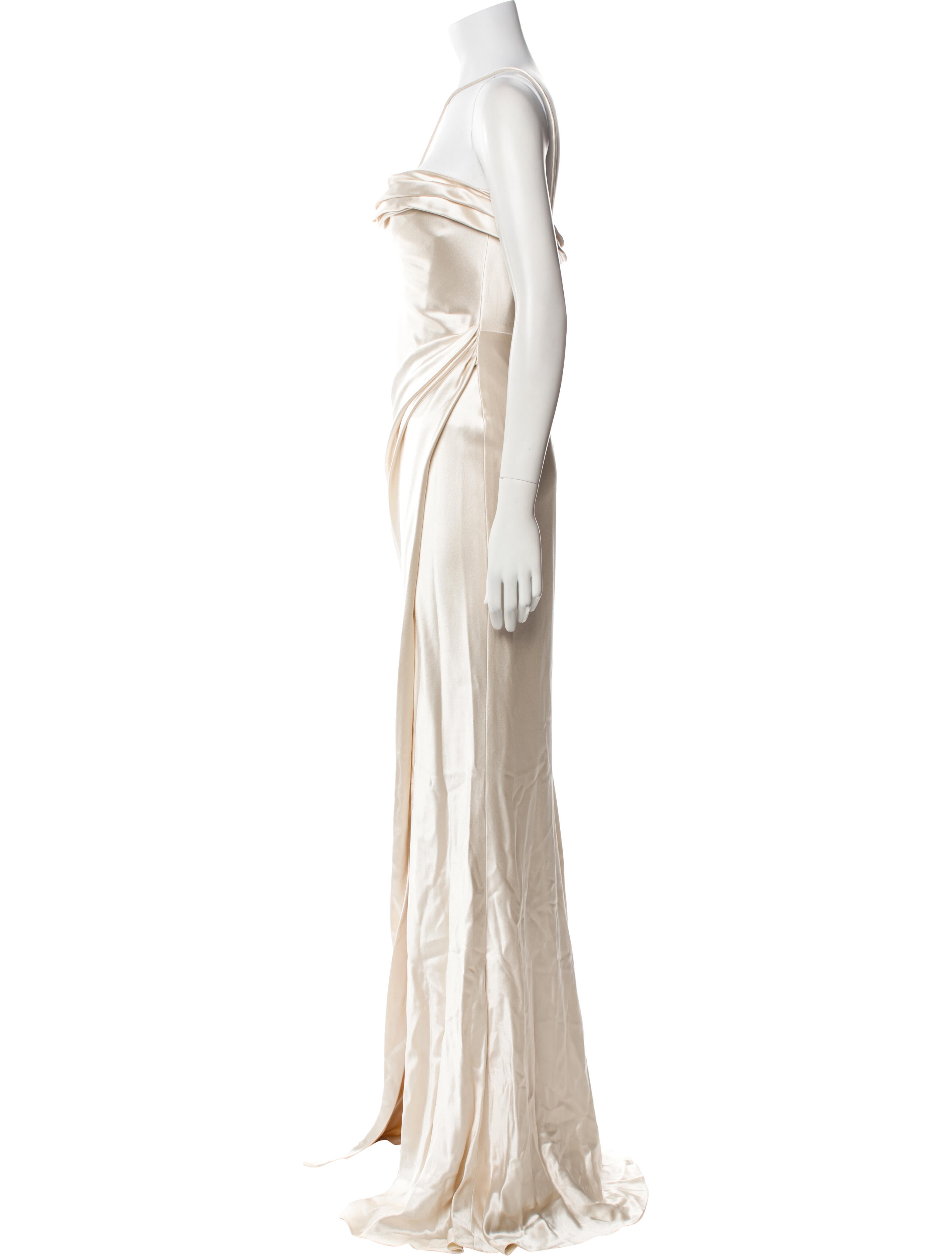 Galia Lahav Haute Couture Silk Long Dress