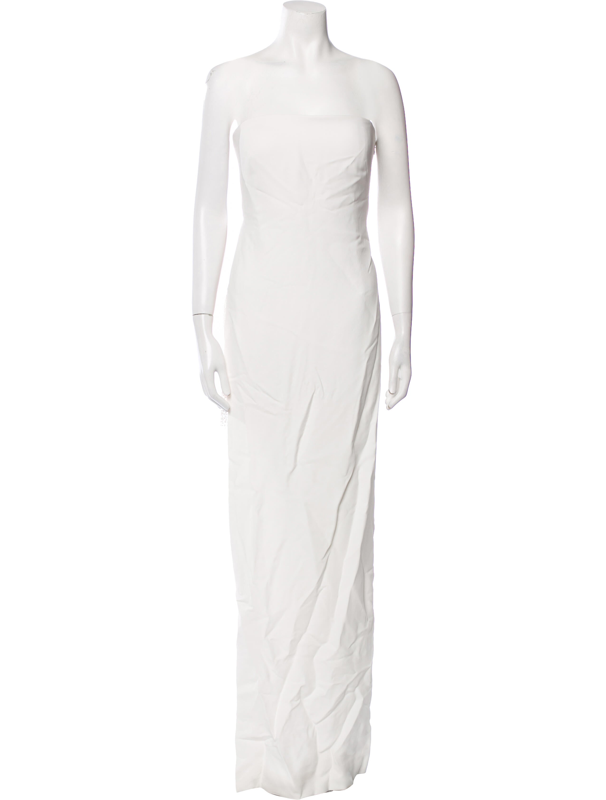 Galia Lahav Haute Couture Strapless Long Dress w/ Tags