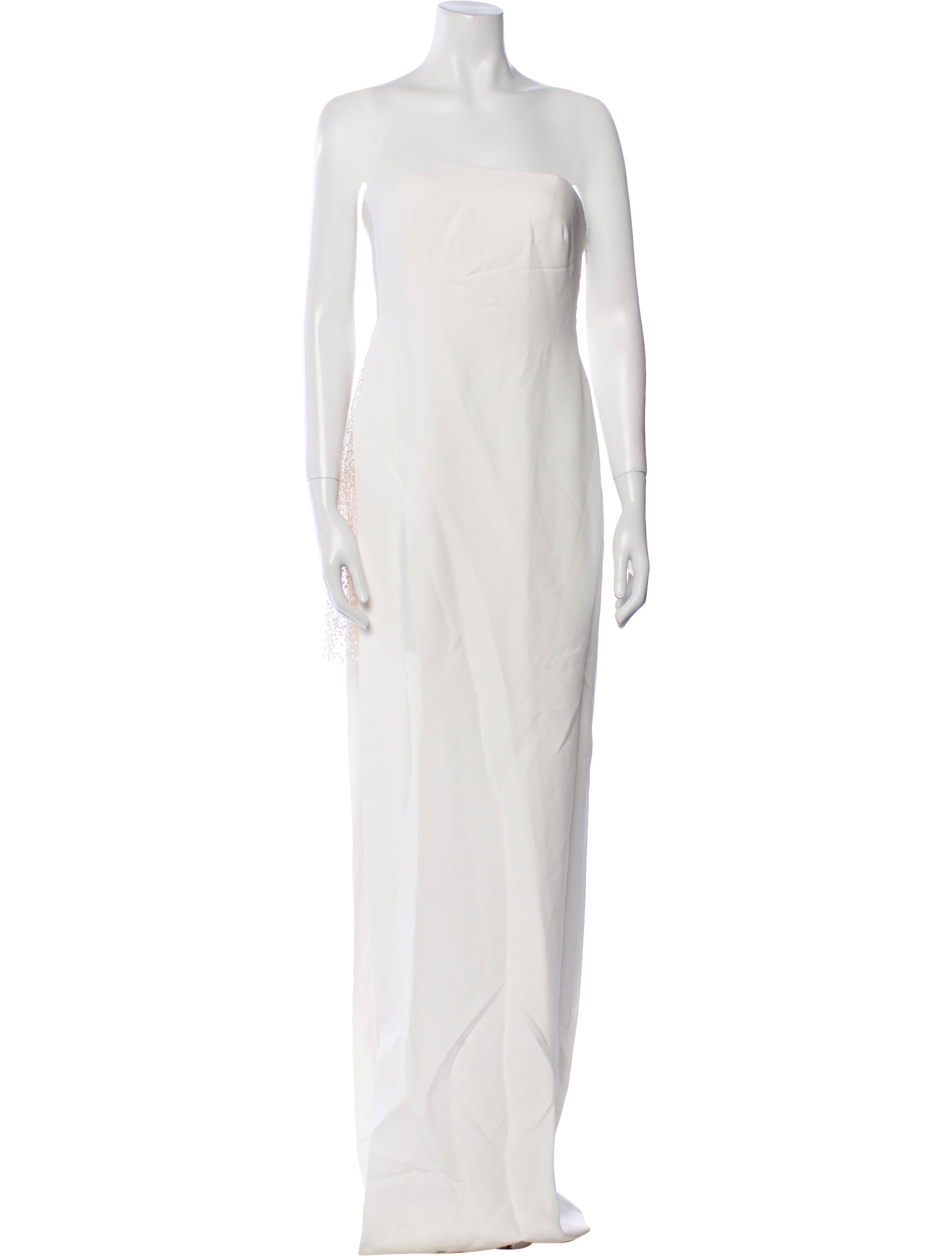 Galia Lahav Haute Couture Strapless Long Dress w/ Tags