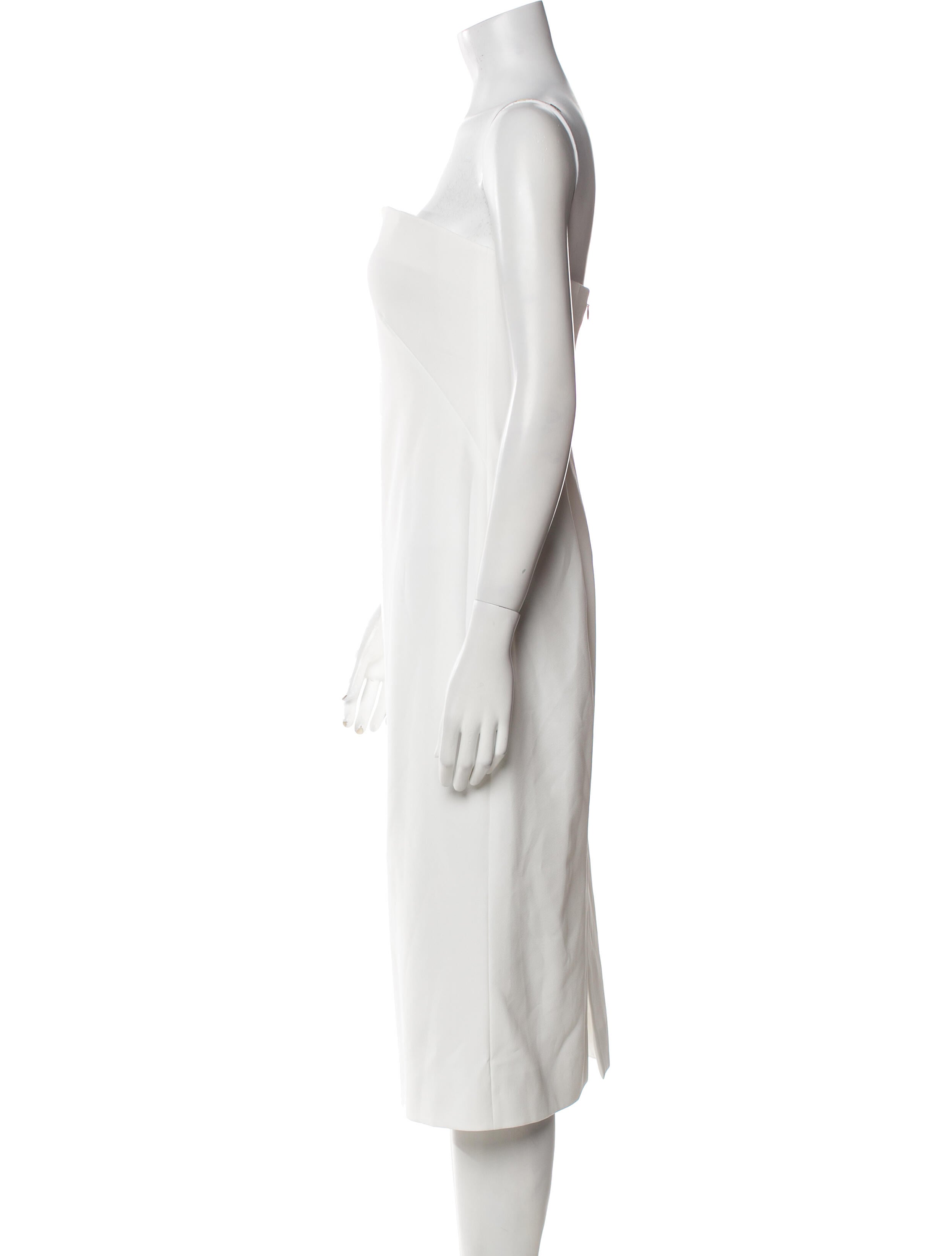 Galia Lahav Haute Couture Strapless Knee-Length Dress w/ Tags