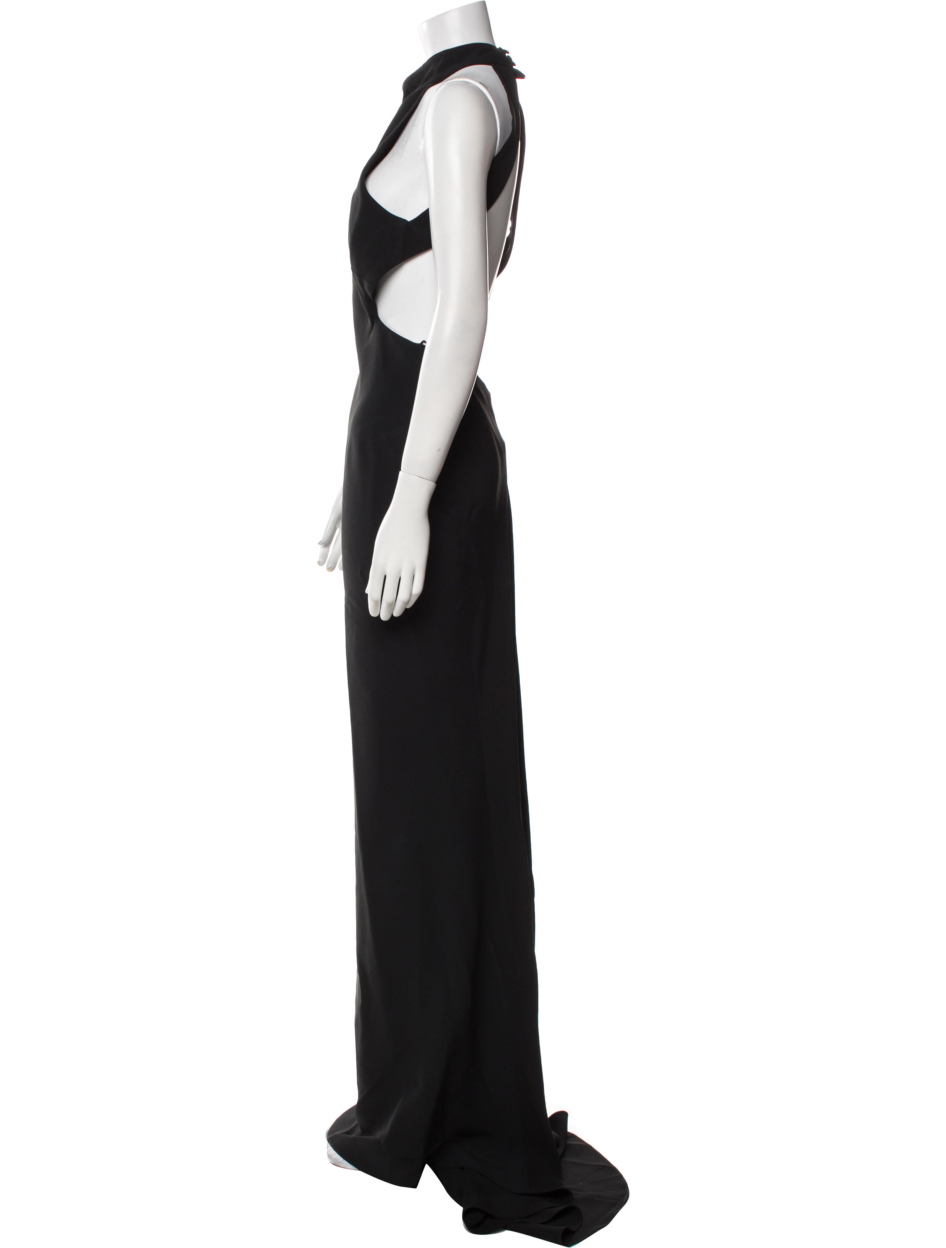 Galia Lahav Haute Couture Mock Neck Long Dress w/ Tags
