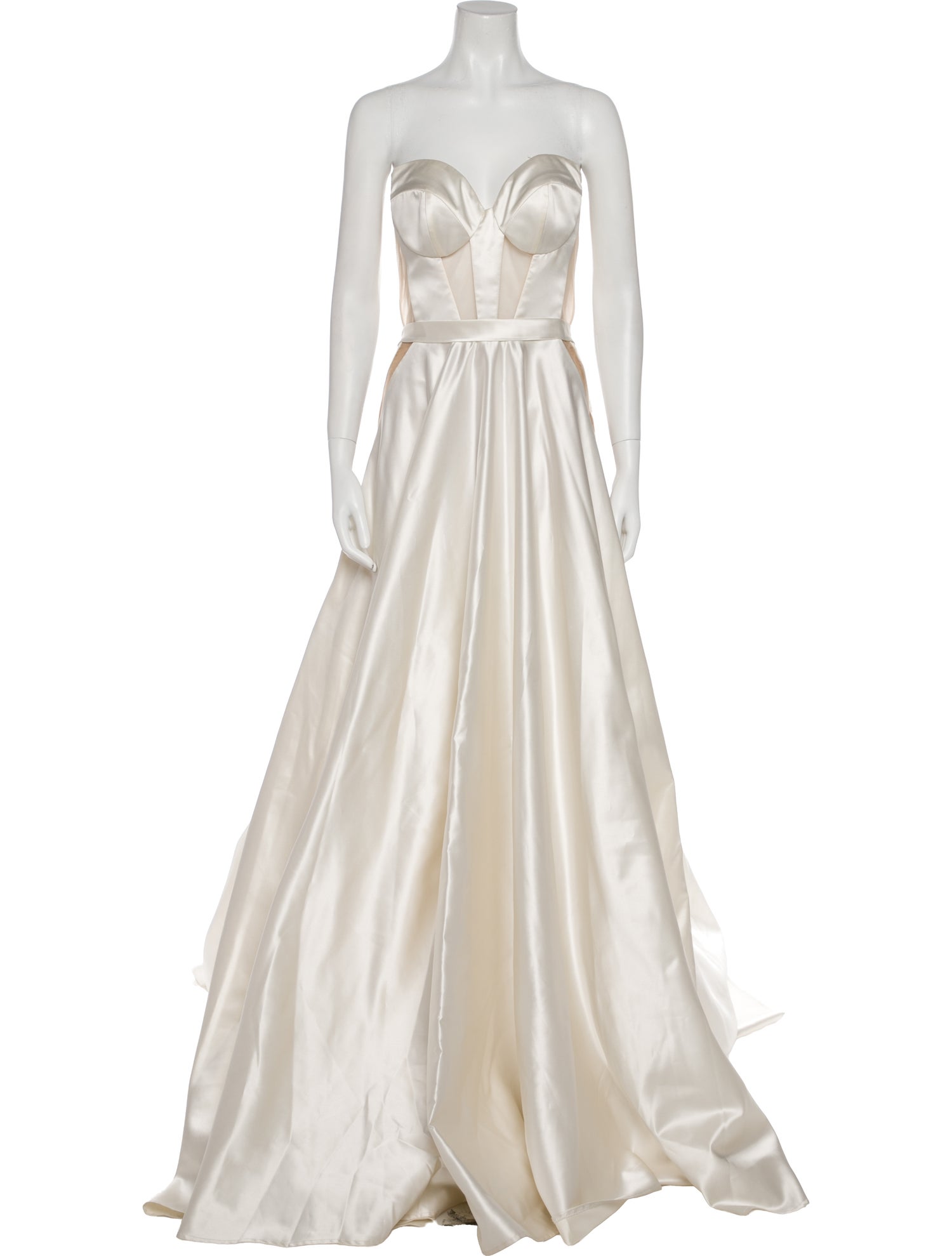 Galia Lahav Haute Couture Silk Long Dress