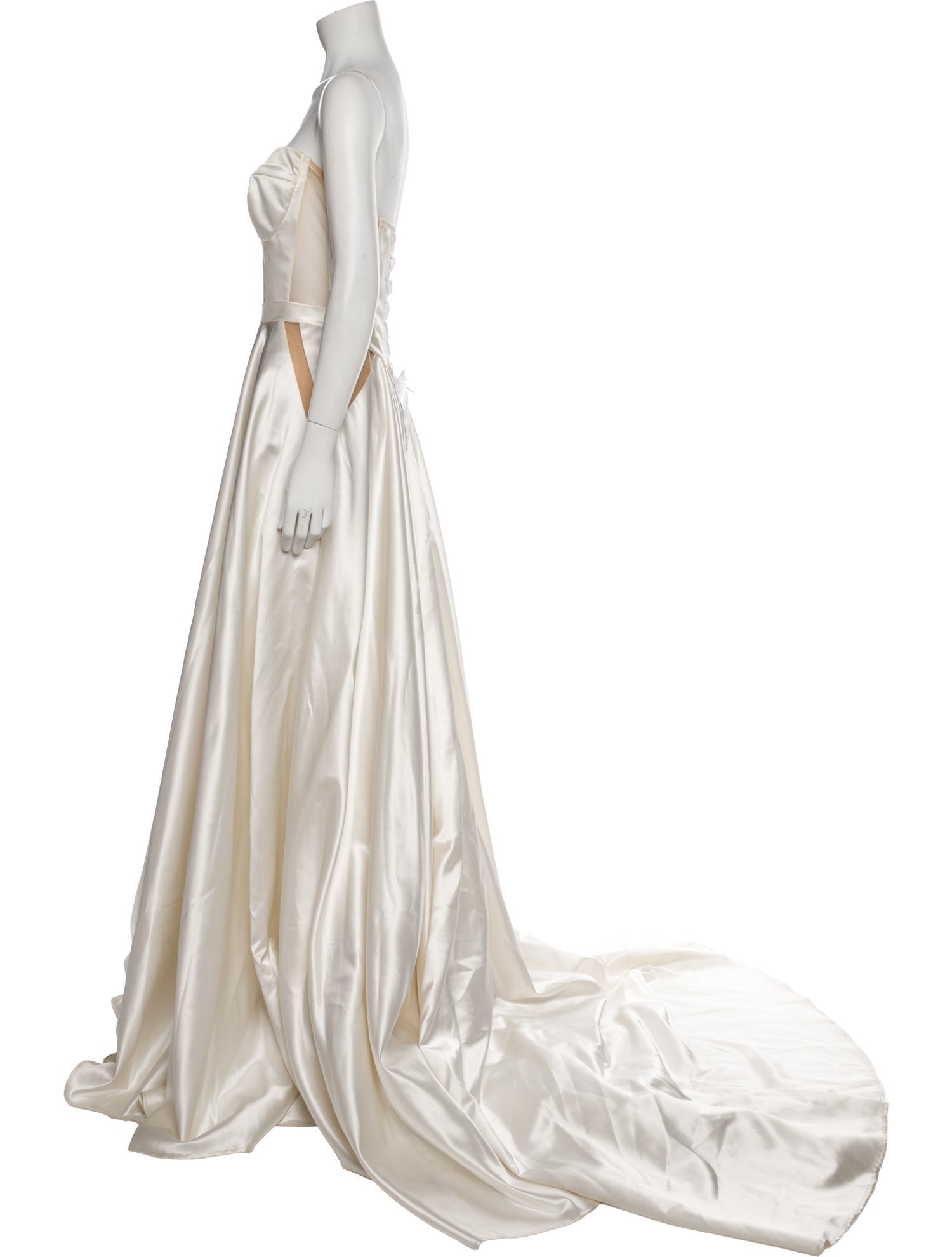 Galia Lahav Haute Couture Silk Long Dress