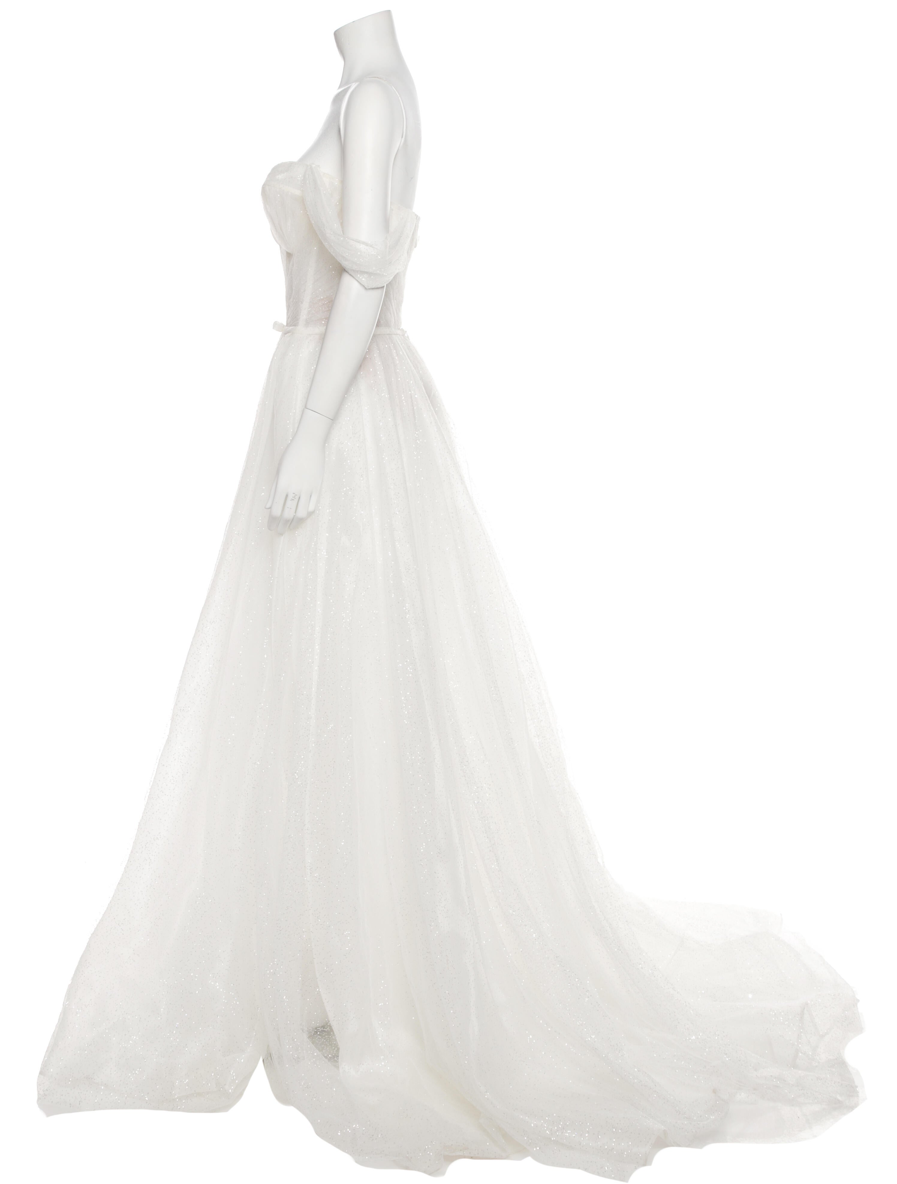 Galia Lahav Haute Couture Strapless Long Dress