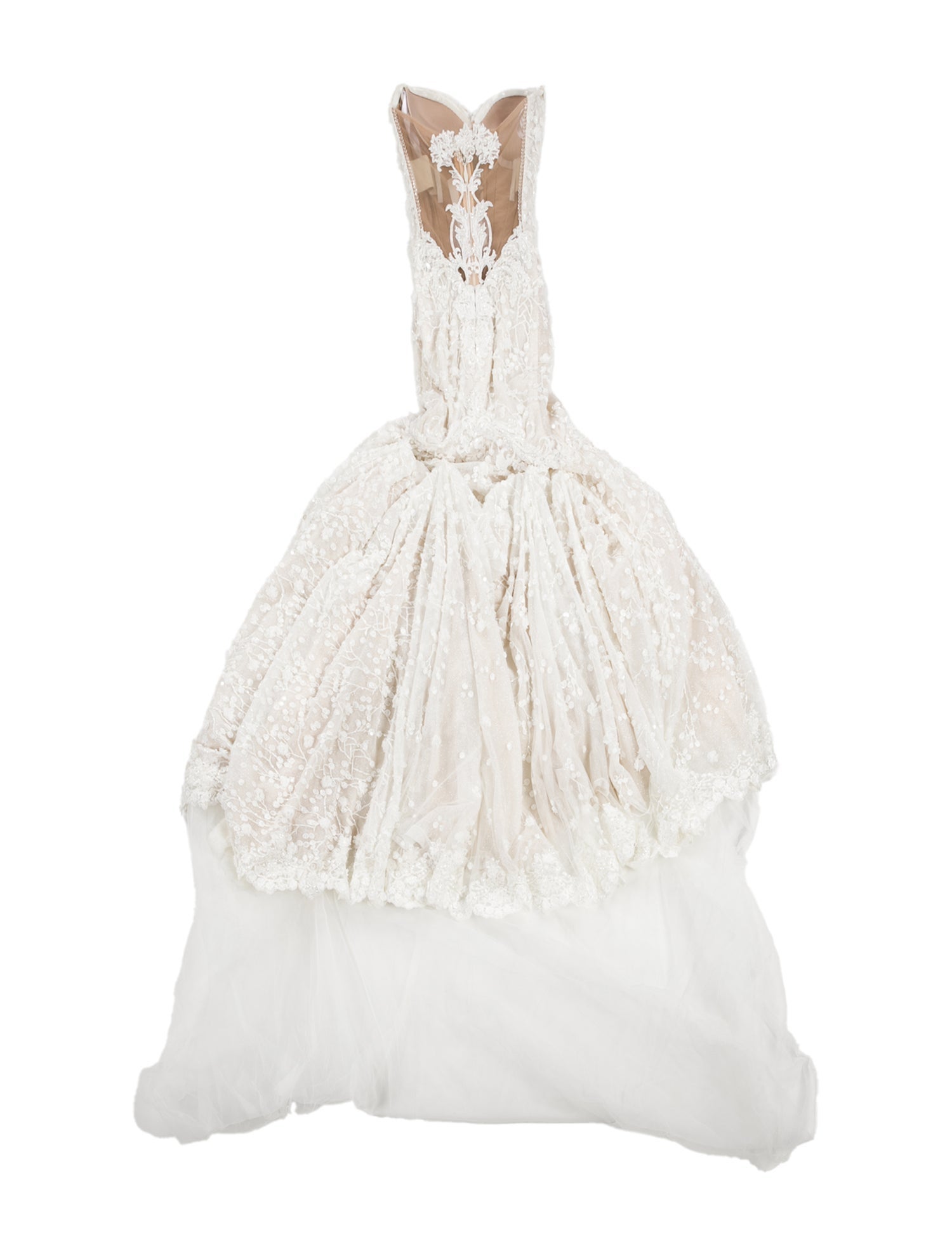 Galia Lahav Haute Couture Strapless Long Dress