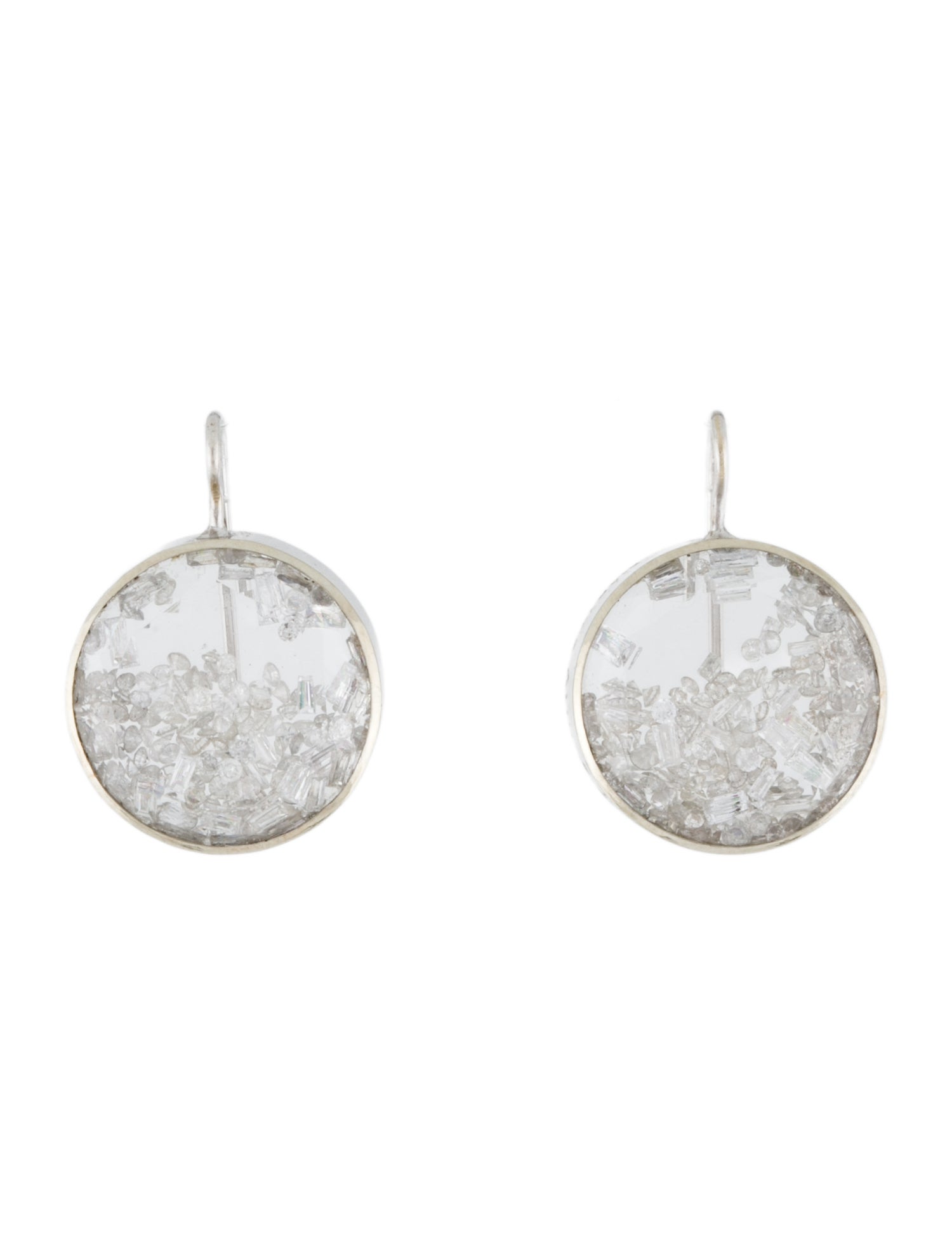 Moritz Glik 18K Diamond Shaker Earrings