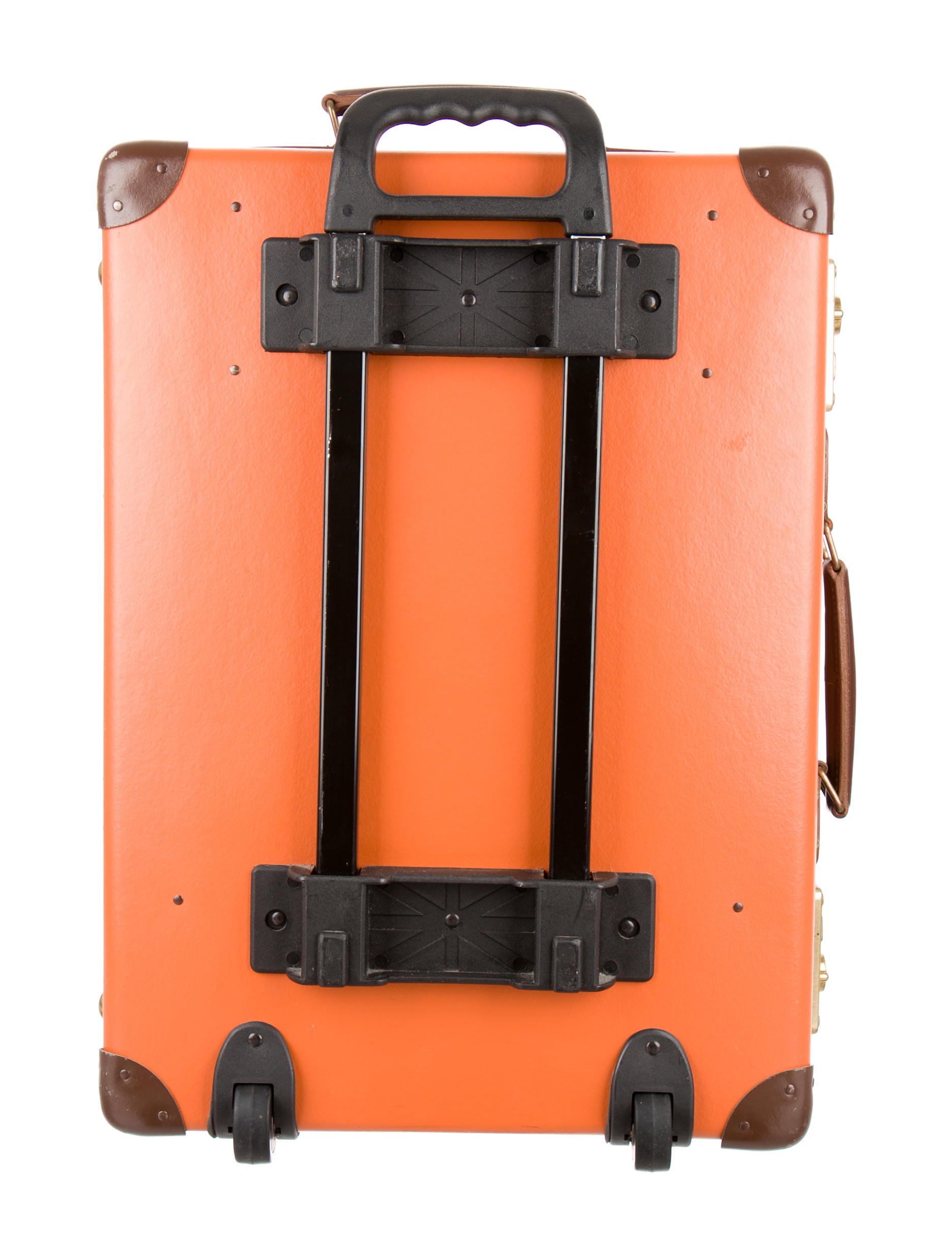 Globe Trotter Luggage Centenary Orange 18″ Trolley Case Accessories