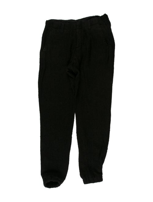Greg Lauren Silk Knit Joggers black