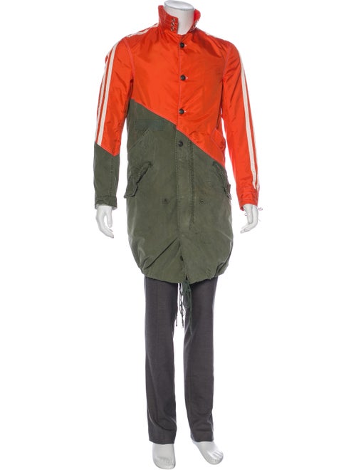 Greg Lauren 50/50 Army Fishtail Parka orange
