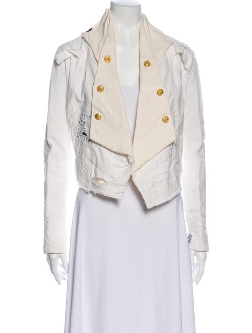 Greg Lauren Utility Jacket White
