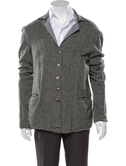 Greg Lauren Wool Blazer Wool