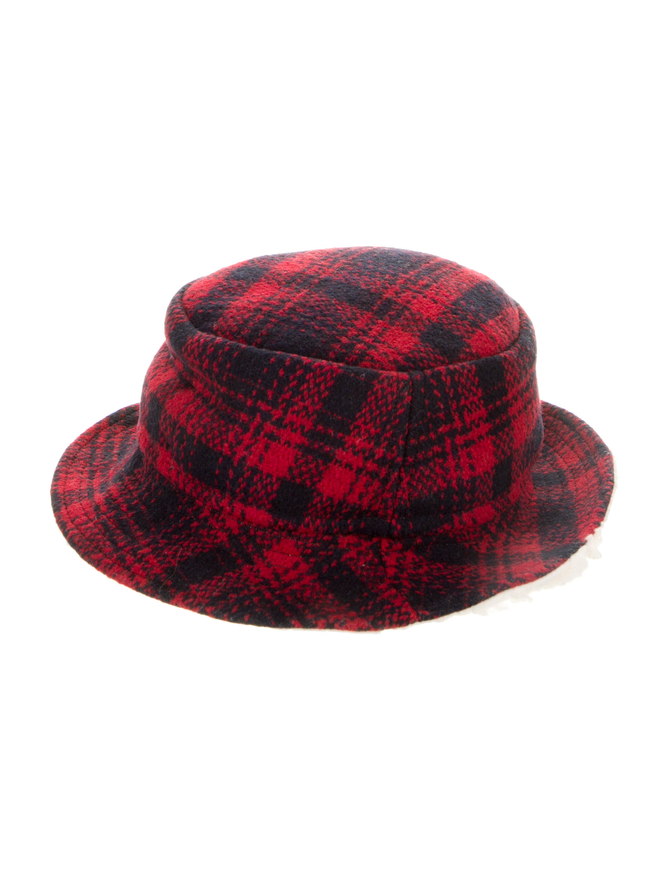 Greg Lauren Printed Logo Bucket Hat 