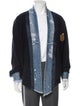 Greg Lauren Printed Denim Jacket