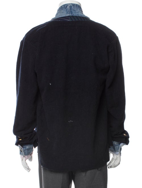 Greg Lauren Printed Denim Jacket