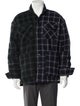 Greg Lauren Plaid Print Jacket