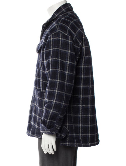Greg Lauren Plaid Print Jacket