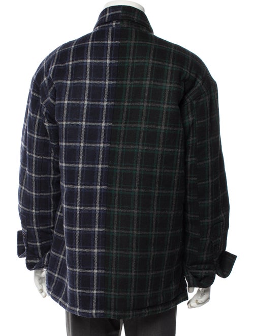 Greg Lauren Plaid Print Jacket