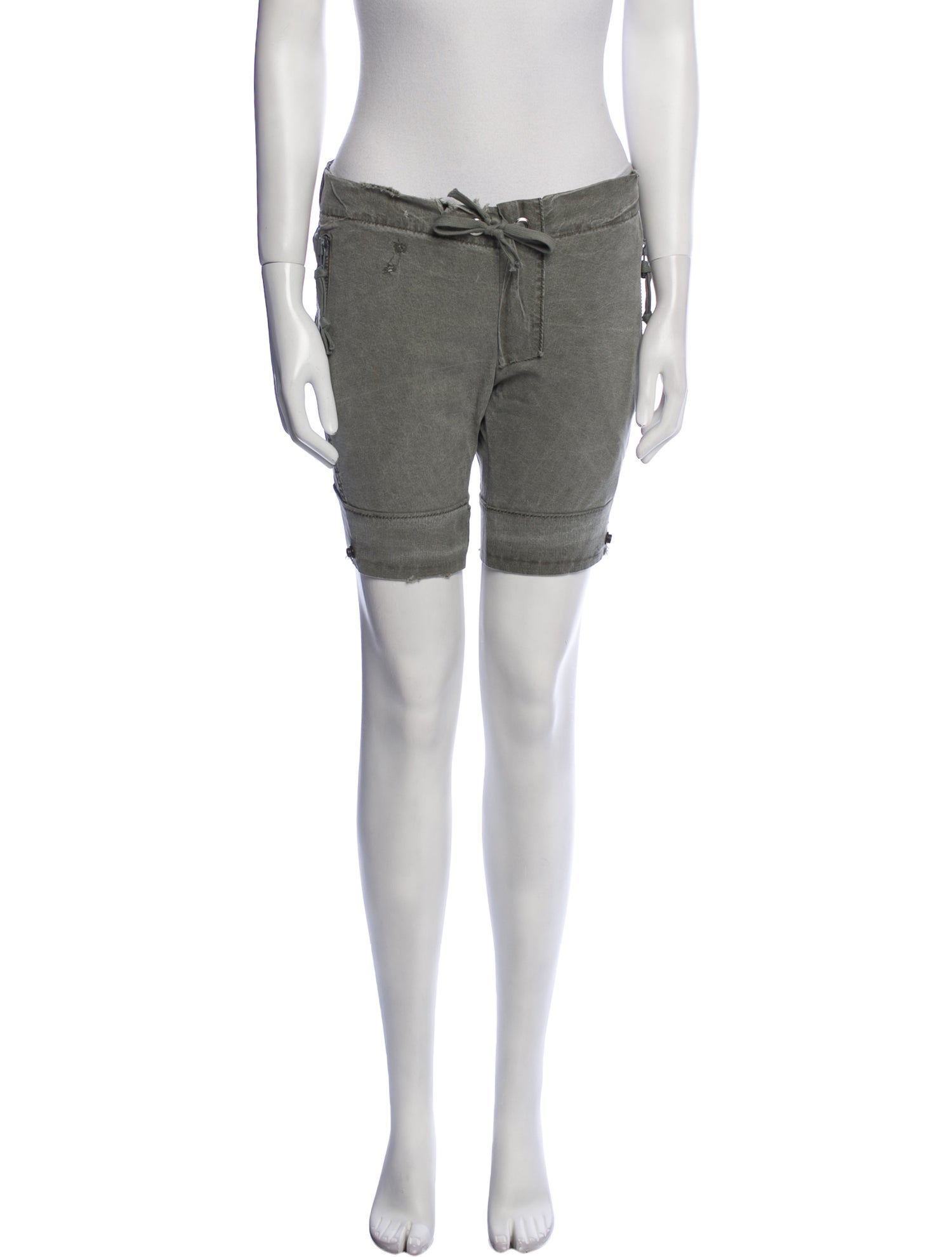 Greg Lauren Mini Shorts