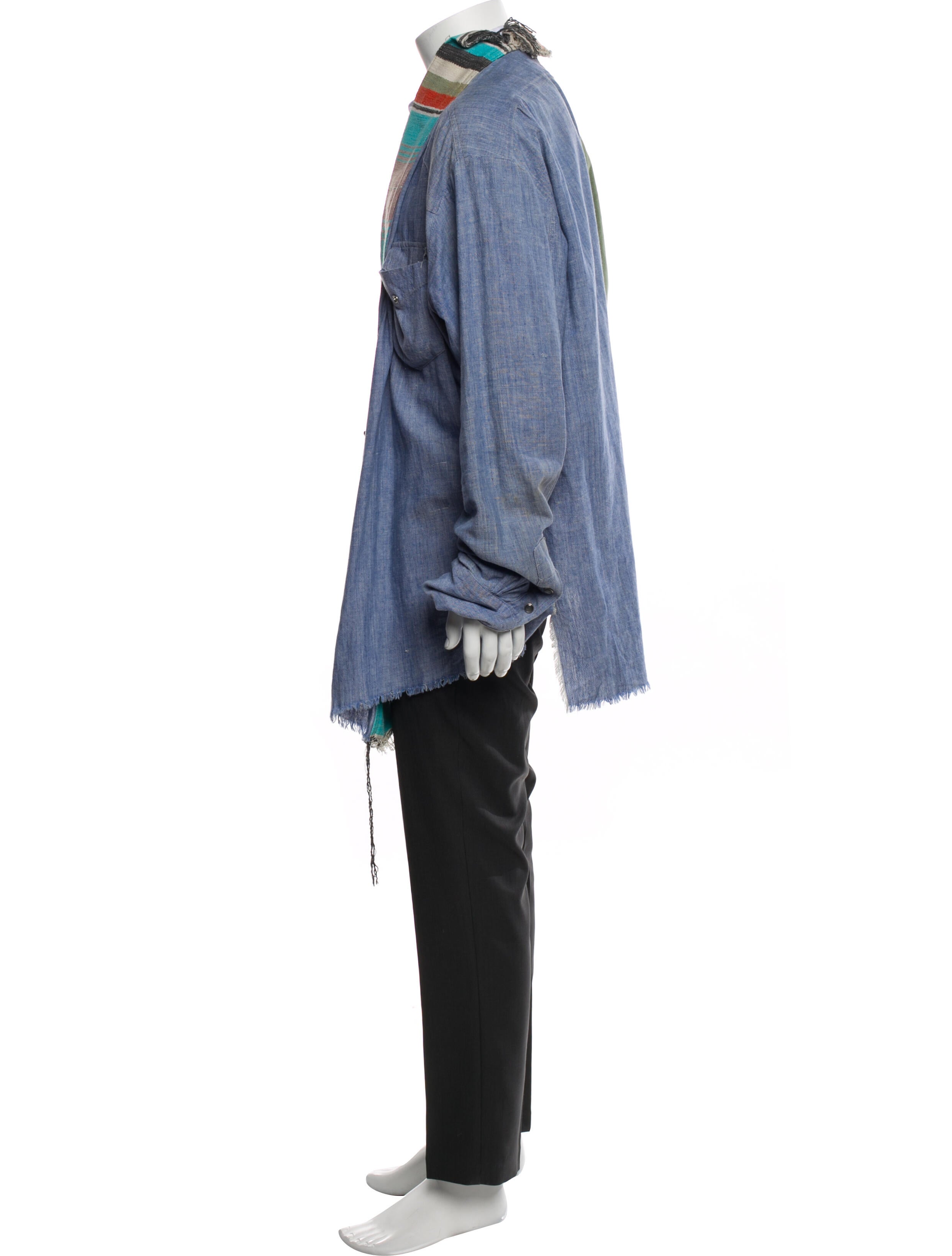 Greg Lauren Patterned Parka