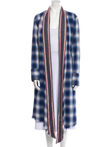 Greg Lauren Coats Striped Coat M