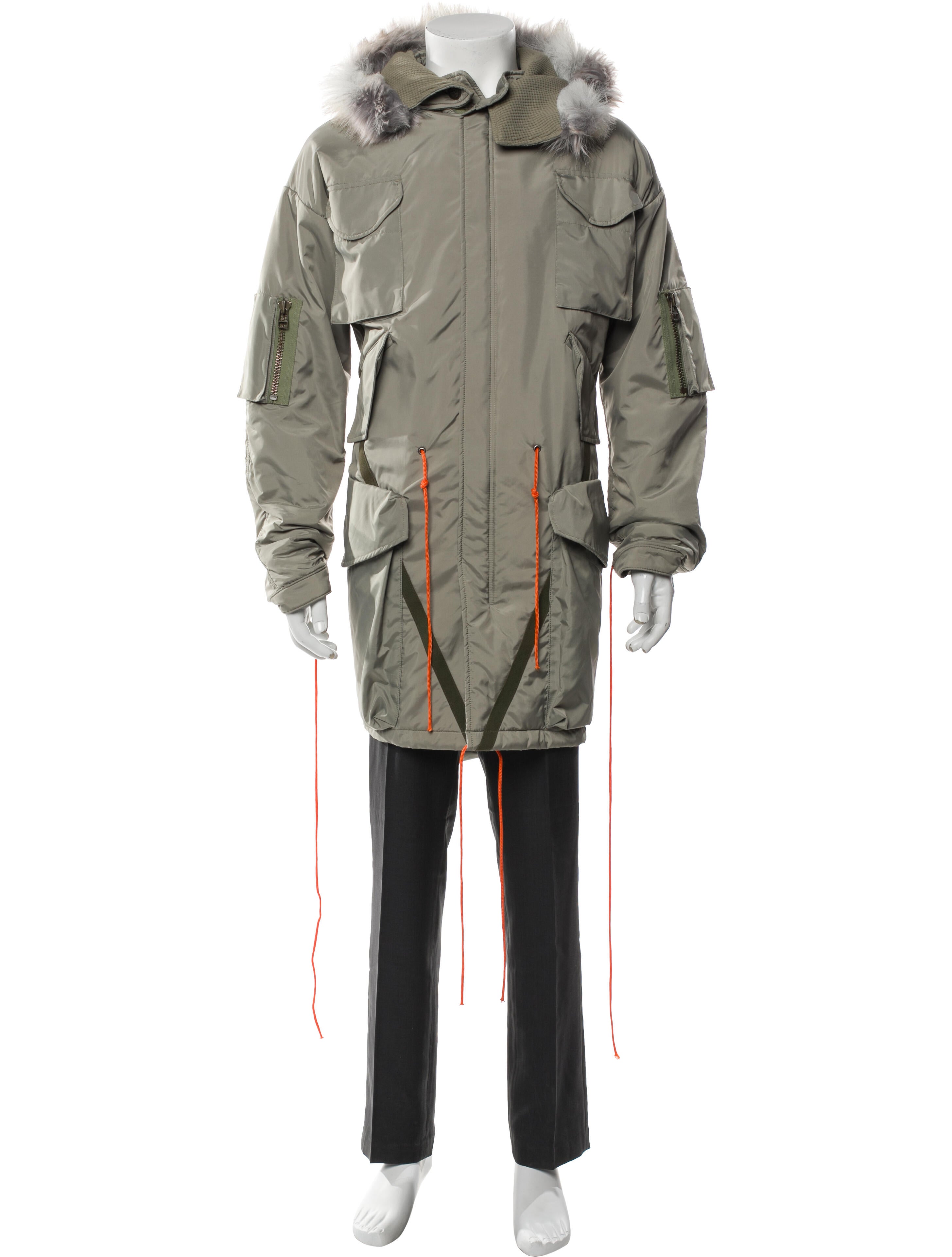 Greg Lauren Graphic Print Parka