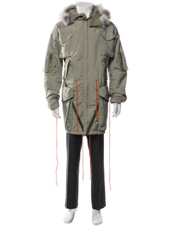 Greg Lauren Graphic Print Parka