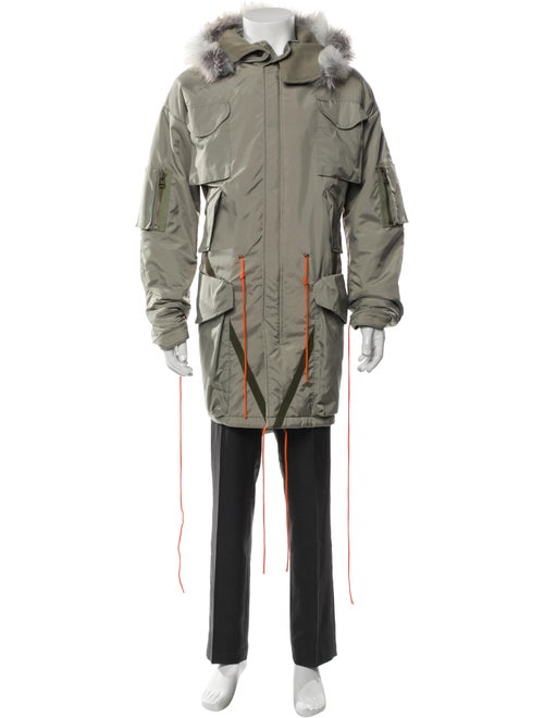 Greg Lauren Graphic Print Parka