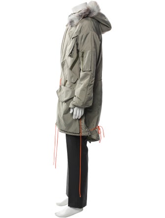 Greg Lauren Graphic Print Parka