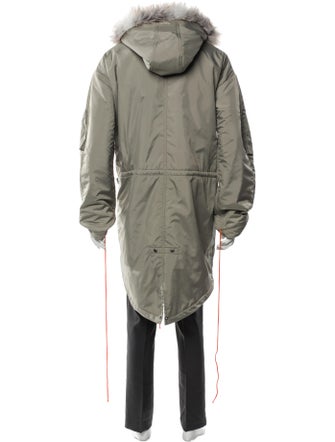 Greg Lauren Graphic Print Parka
