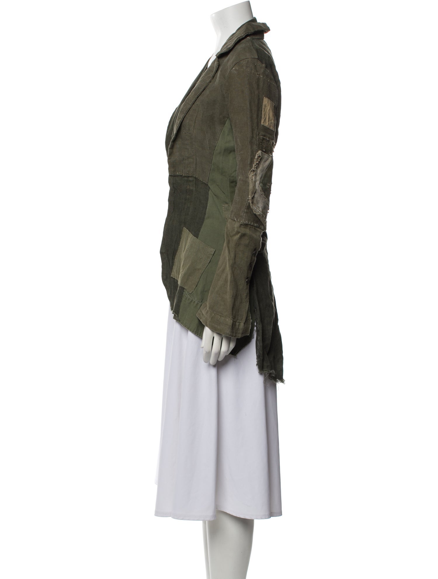 Greg Lauren Linen Blazer