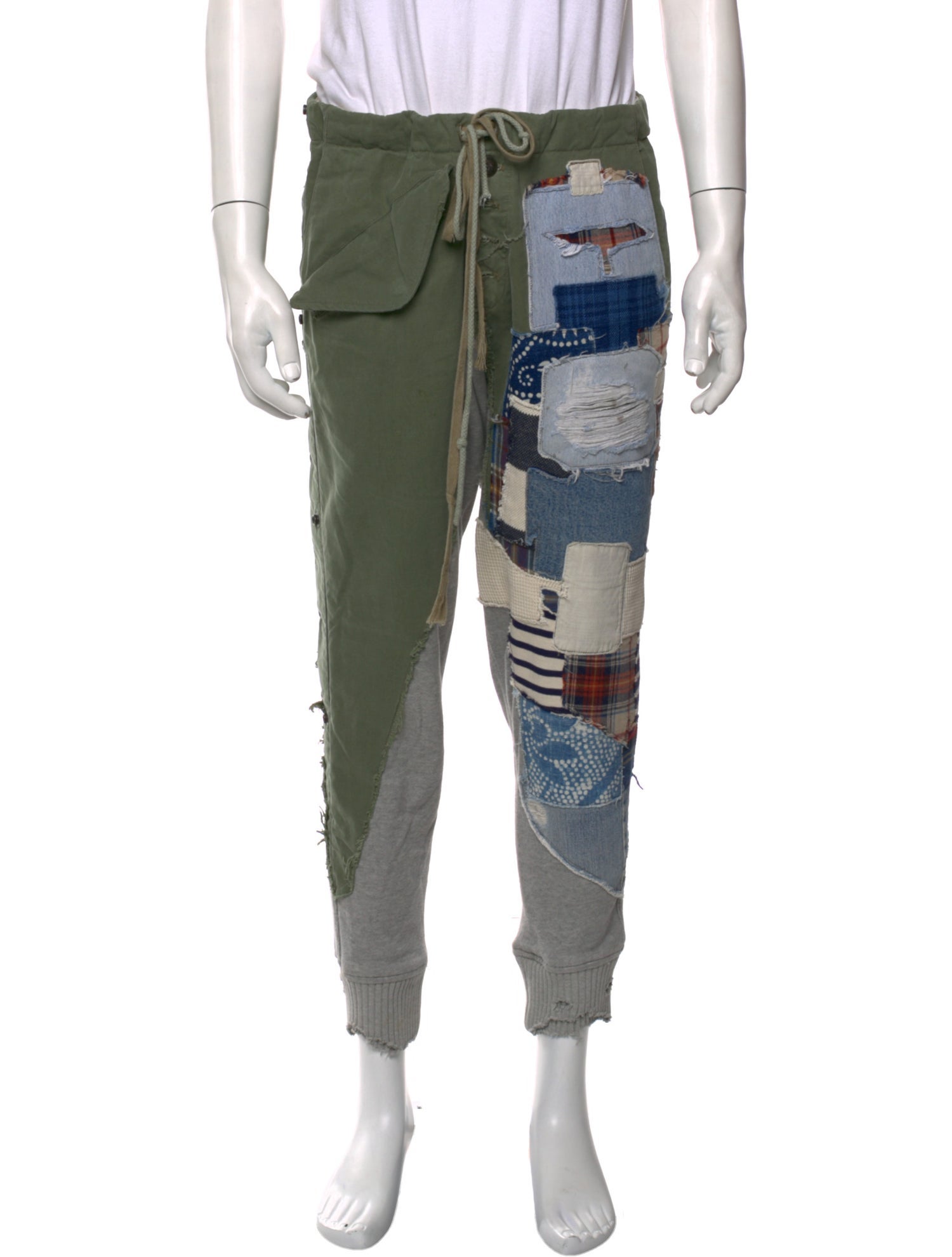 Greg Lauren Printed Joggers