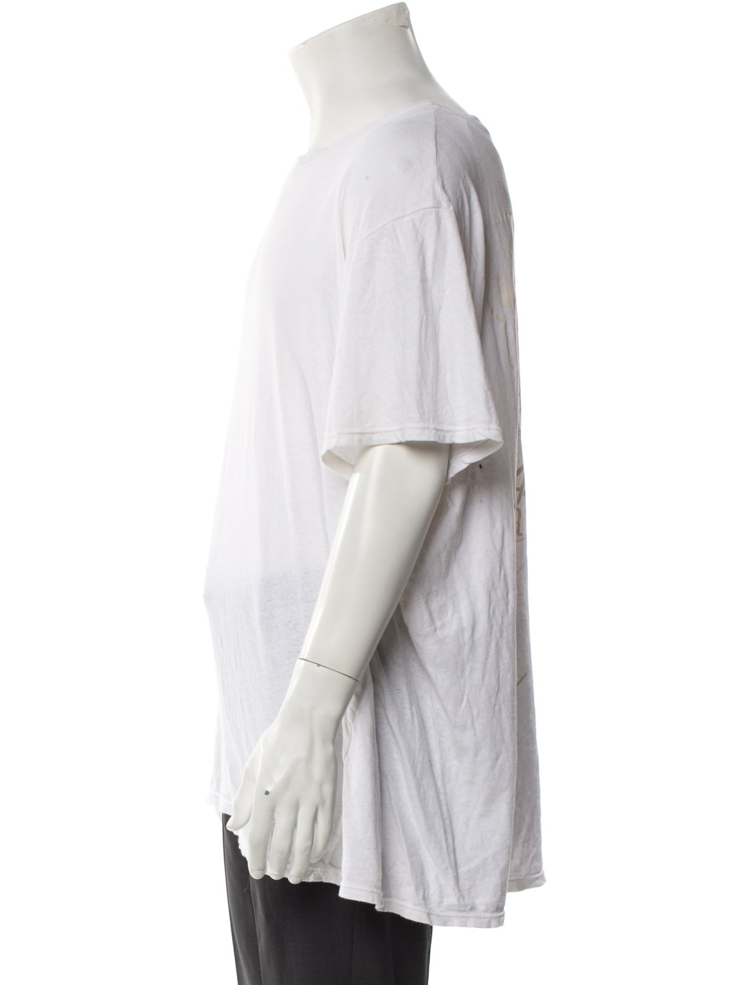 Greg Lauren Crew Neck Short Sleeve T-Shirt