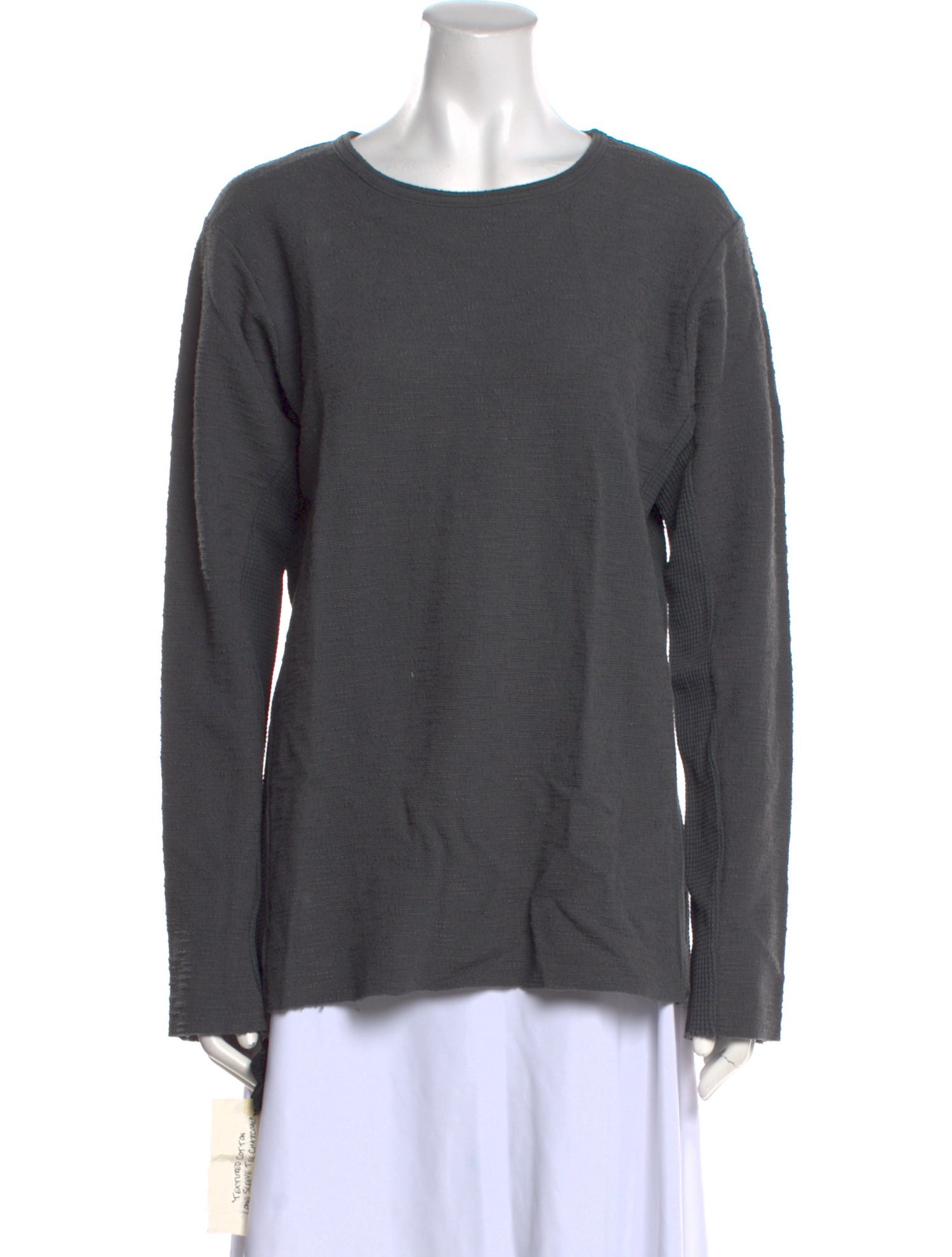 Greg Lauren Crew Neck Long Sleeve Top w/ Tags